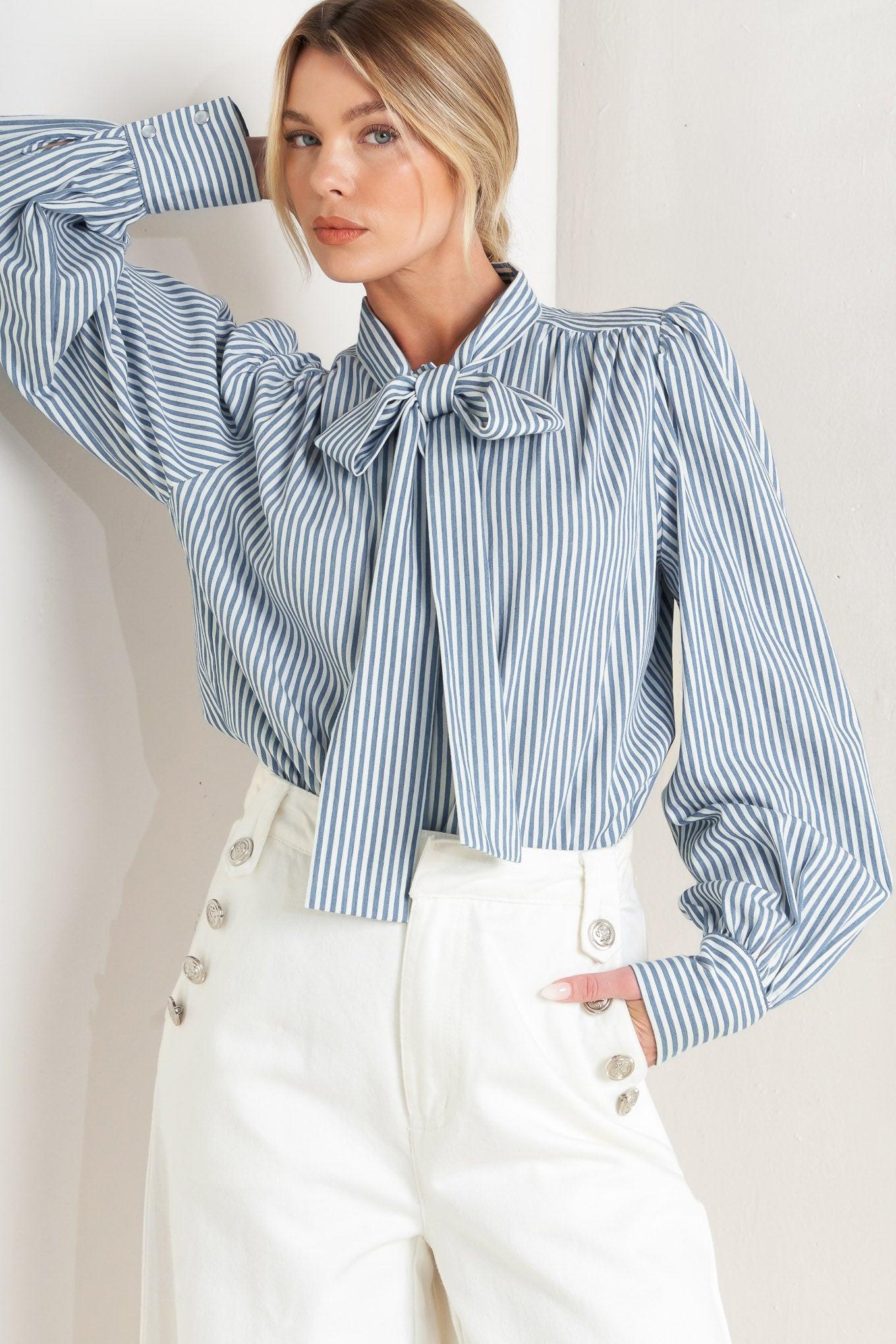 CHARMING INTENTIONS WOVEN TOP