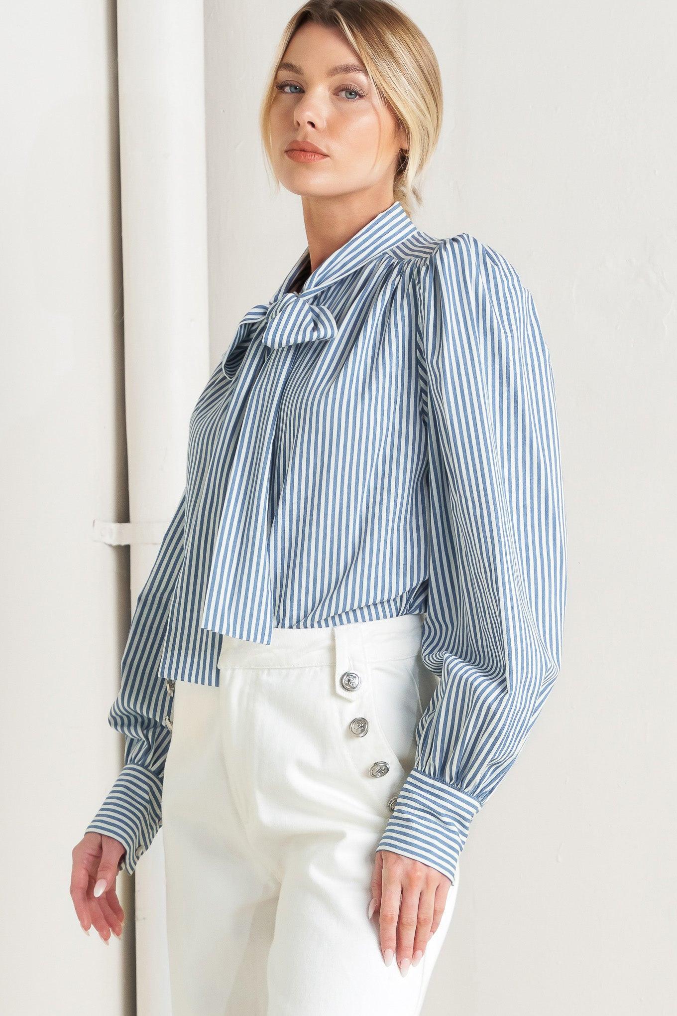 CHARMING INTENTIONS WOVEN TOP