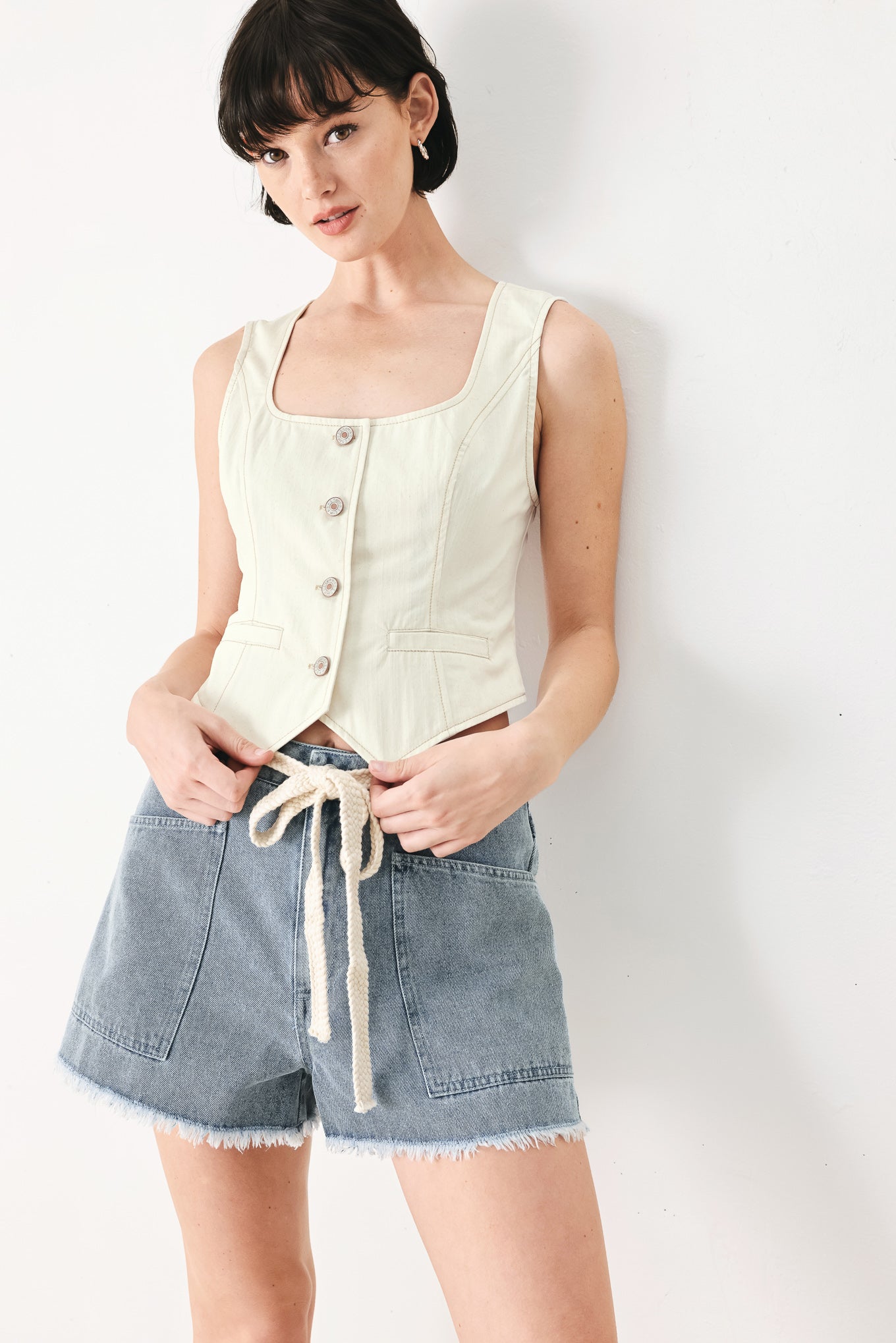 POWER SOFT WOVEN VEST