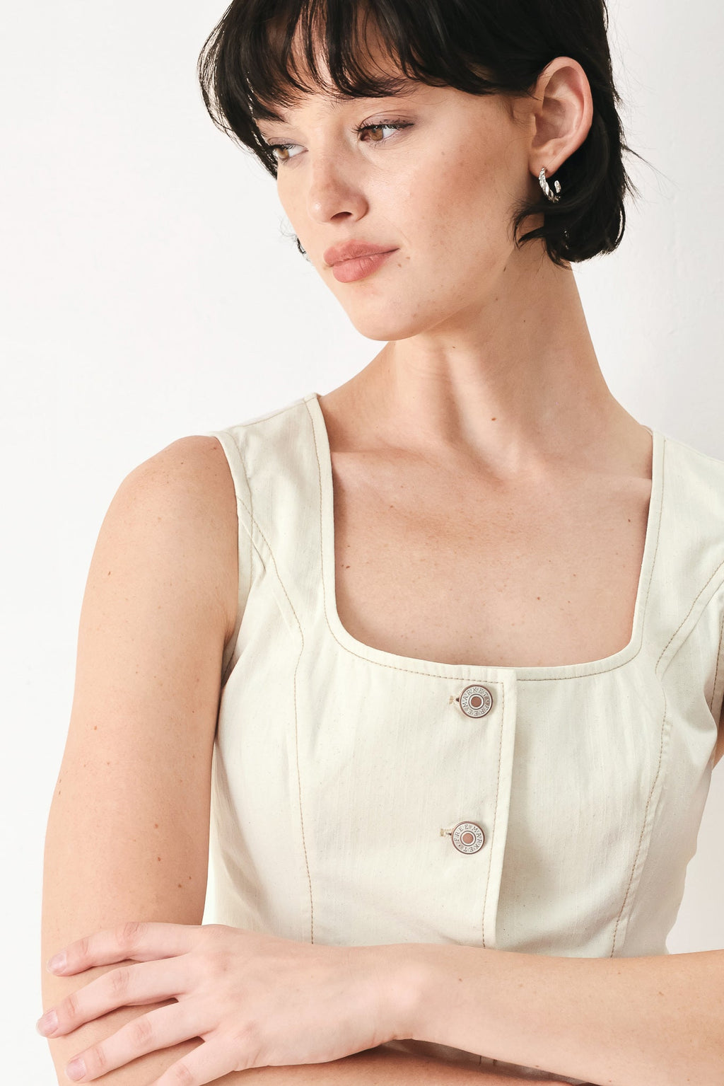 POWER SOFT WOVEN VEST