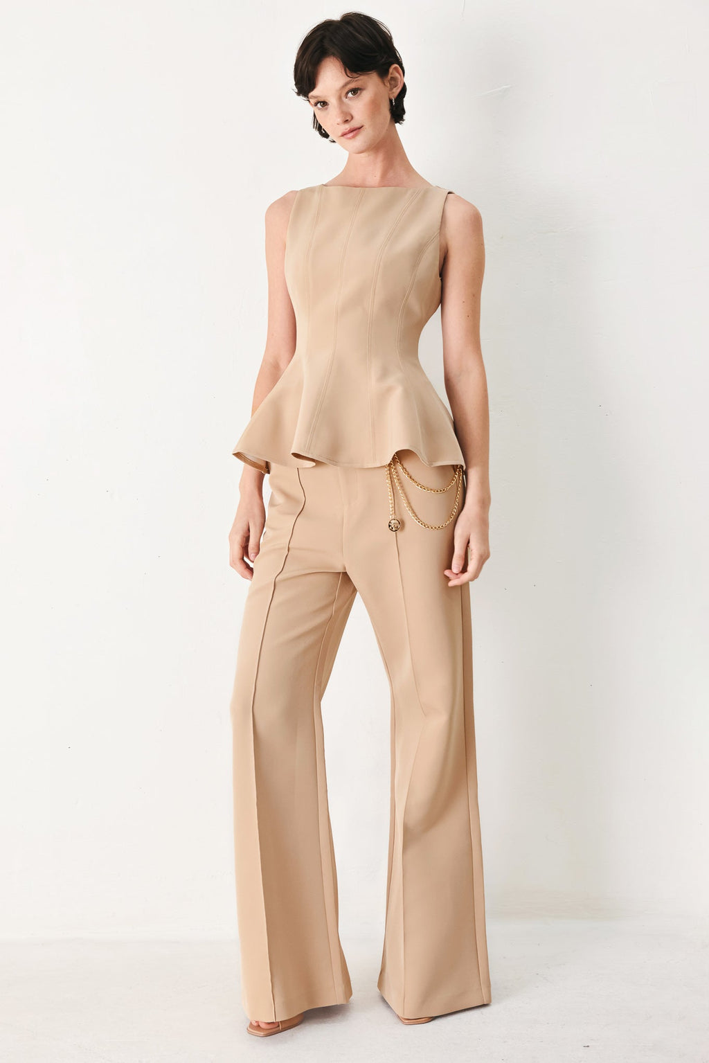 CRYSTAL BAY WOVEN TOP
