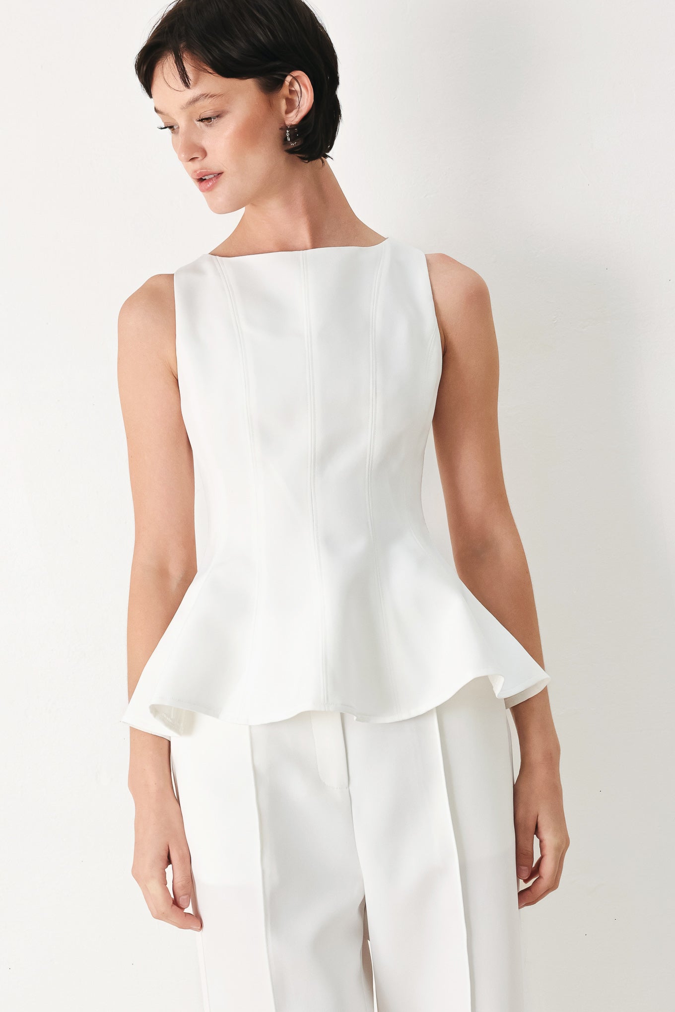 CRYSTAL BAY WOVEN TOP