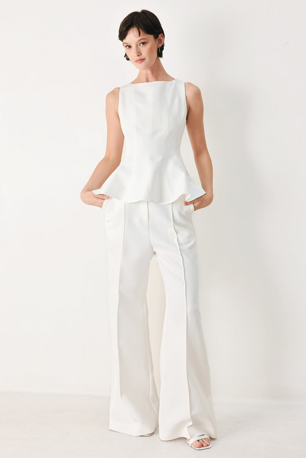 CRYSTAL BAY WOVEN TOP