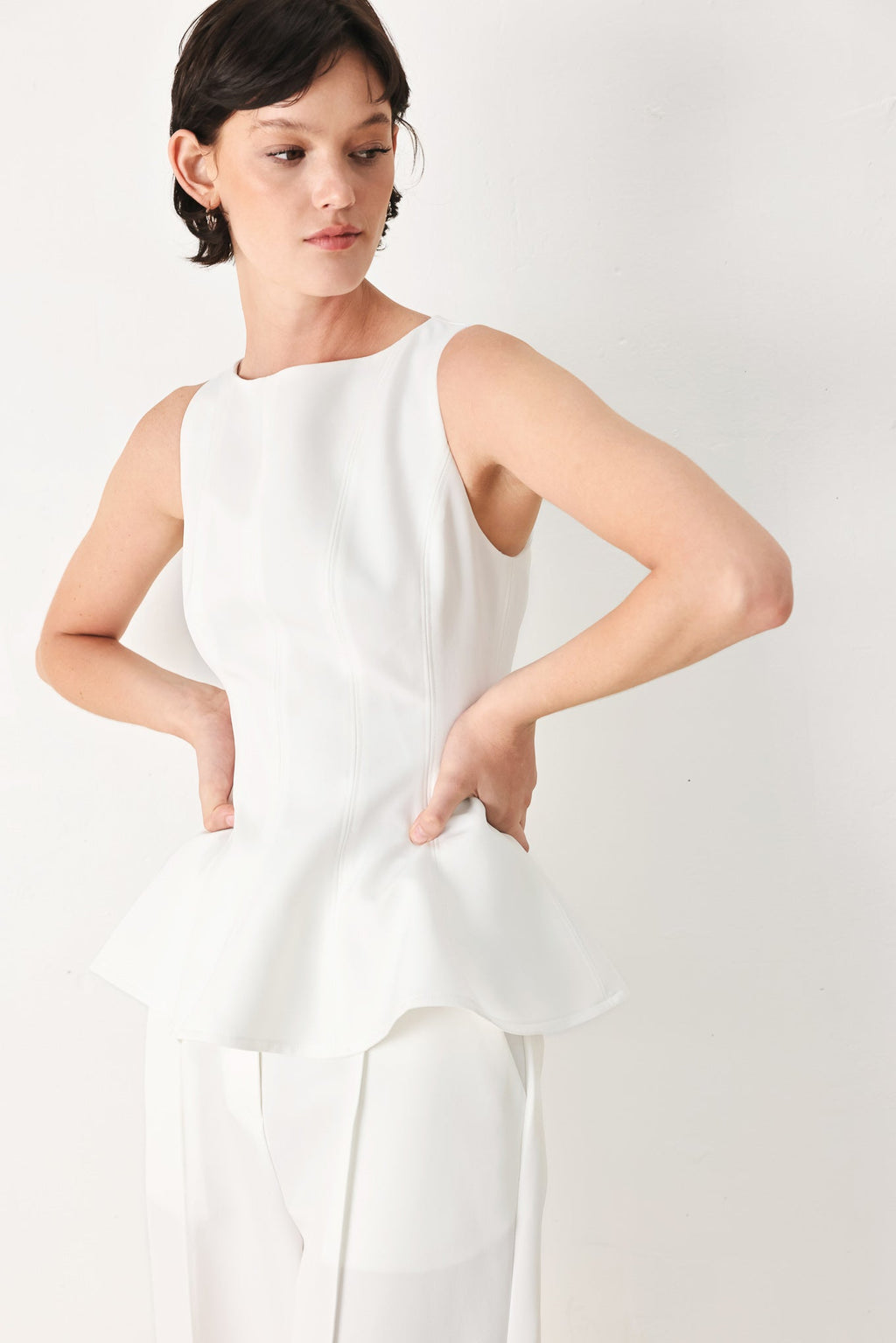 CRYSTAL BAY WOVEN TOP