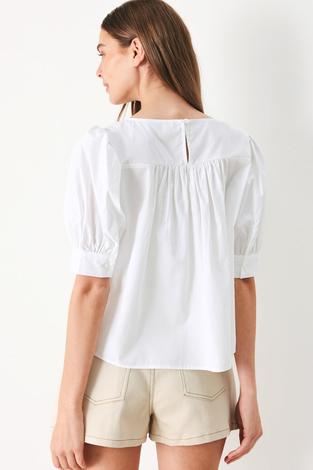 PURE VOLUME WOVEN TOP