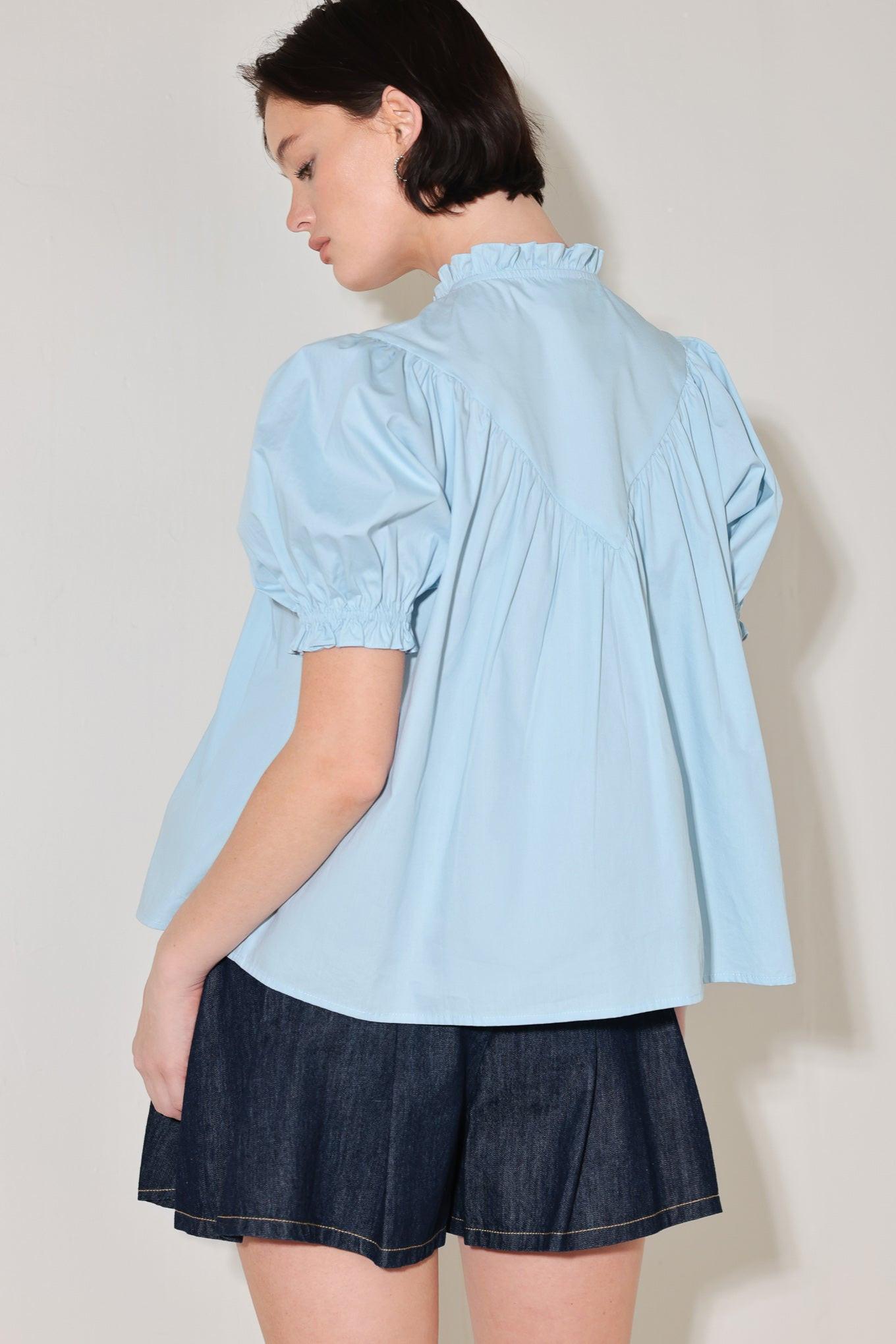 SWEET NOTE MOMENT WOVEN TOP