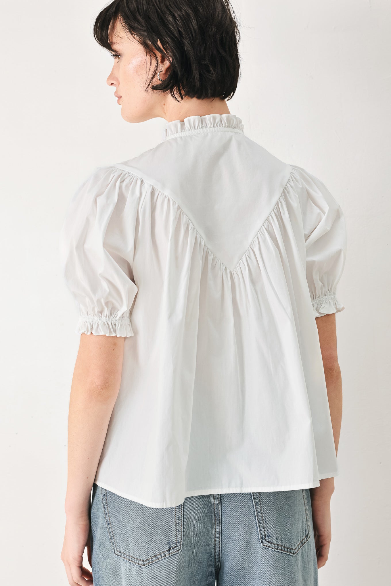 SWEET NOTE MOMENT WOVEN TOP