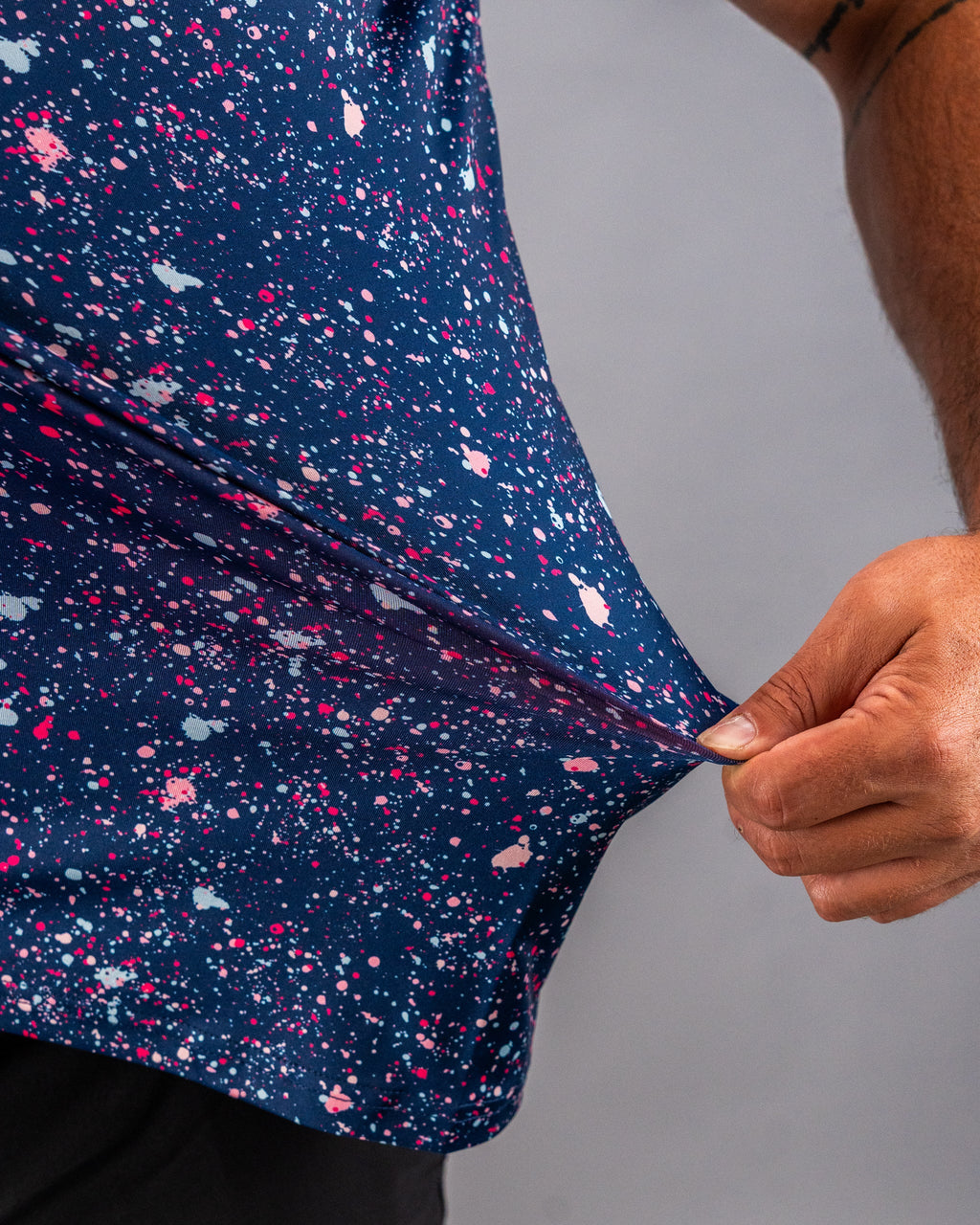 Blue Splatter