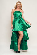 FASHIONABLE FLAIR WOVEN MAXI DRESS
