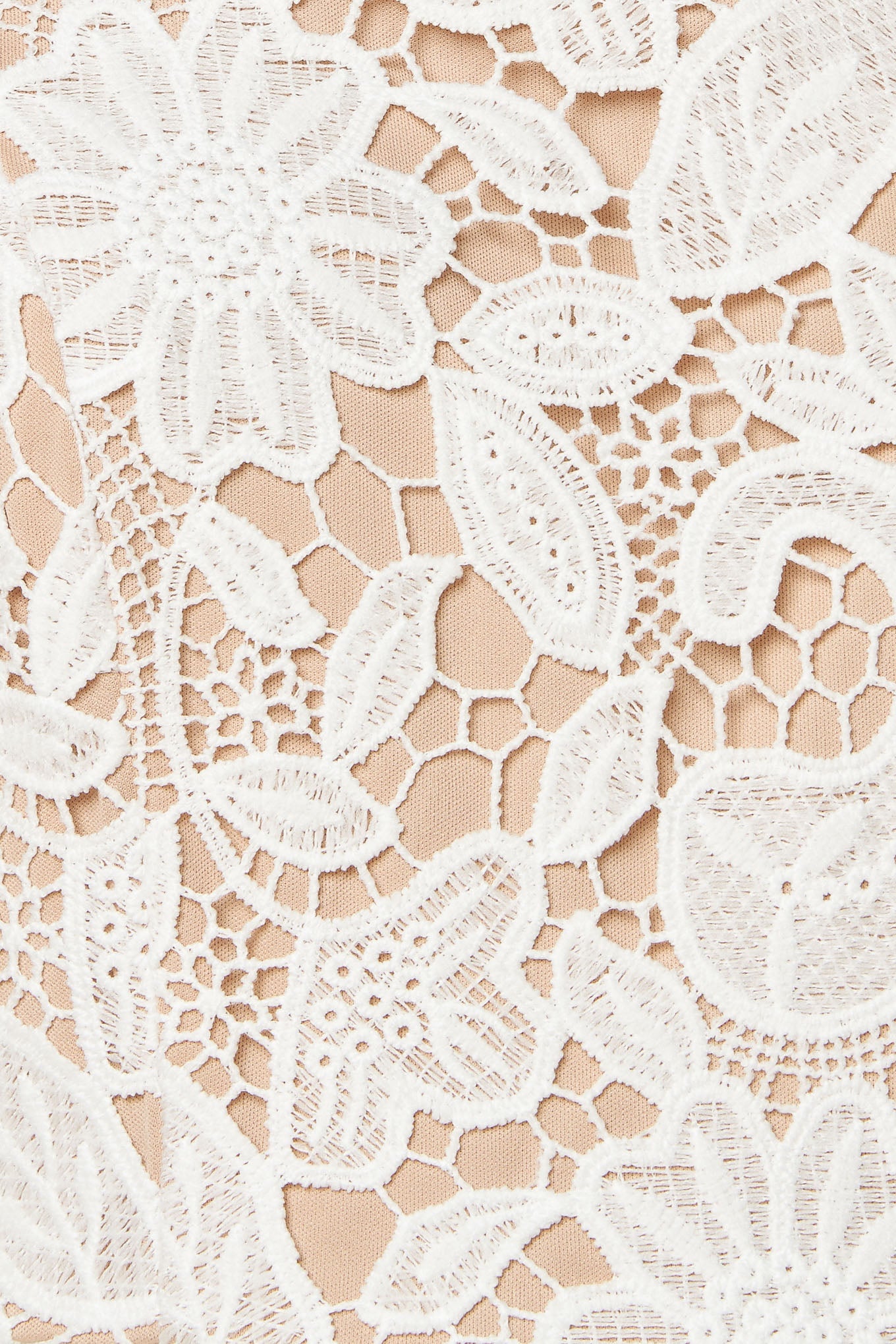 STILL THINKING LACE MIDI DRESS
