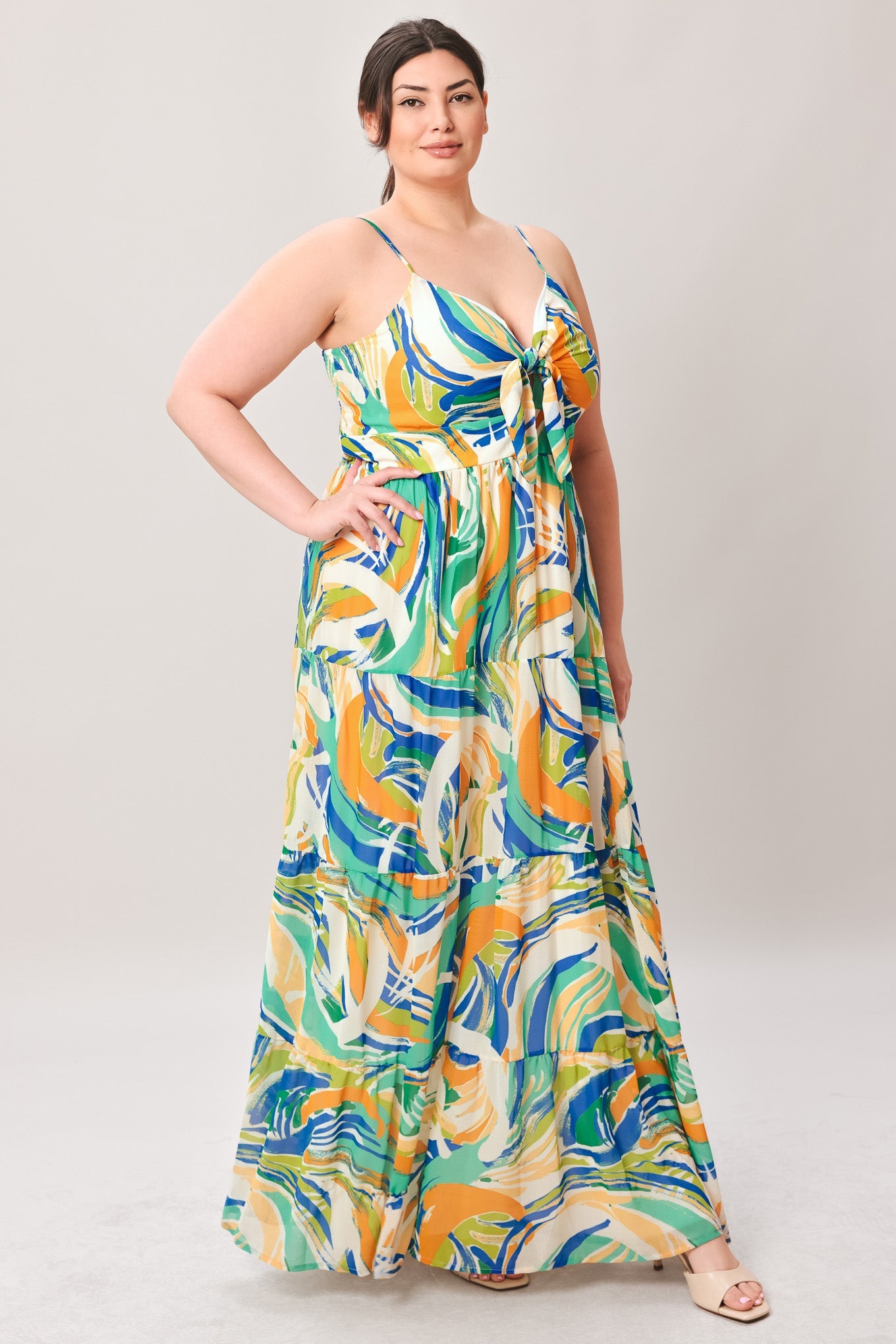 FLORIDA DREAMS WOVEN MAXI DRESS