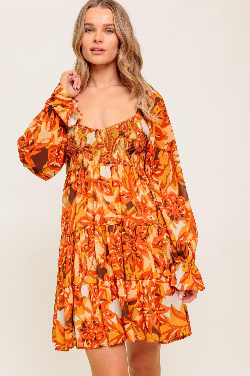 STYLISH CERTAINTY WOVEN MINI DRESS