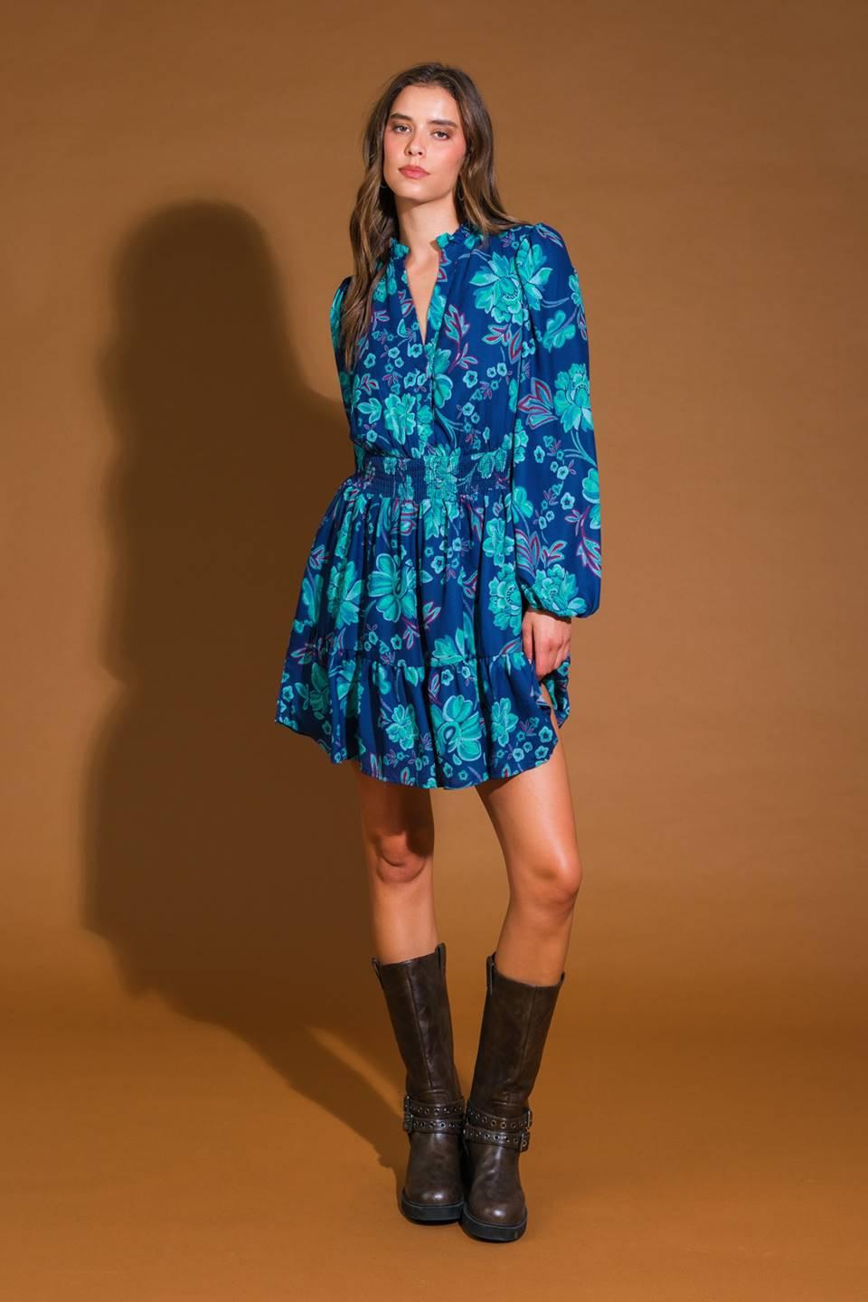 EMPHATICALLY ADORABLE WOVEN MINI DRESS