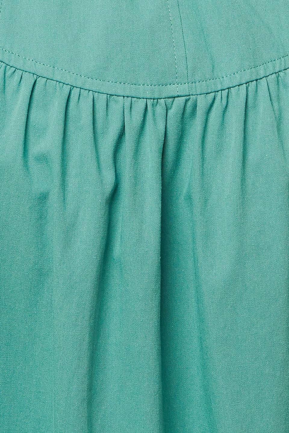 WISHING WELL TEAL GREEN WOVEN MIDI DRESS