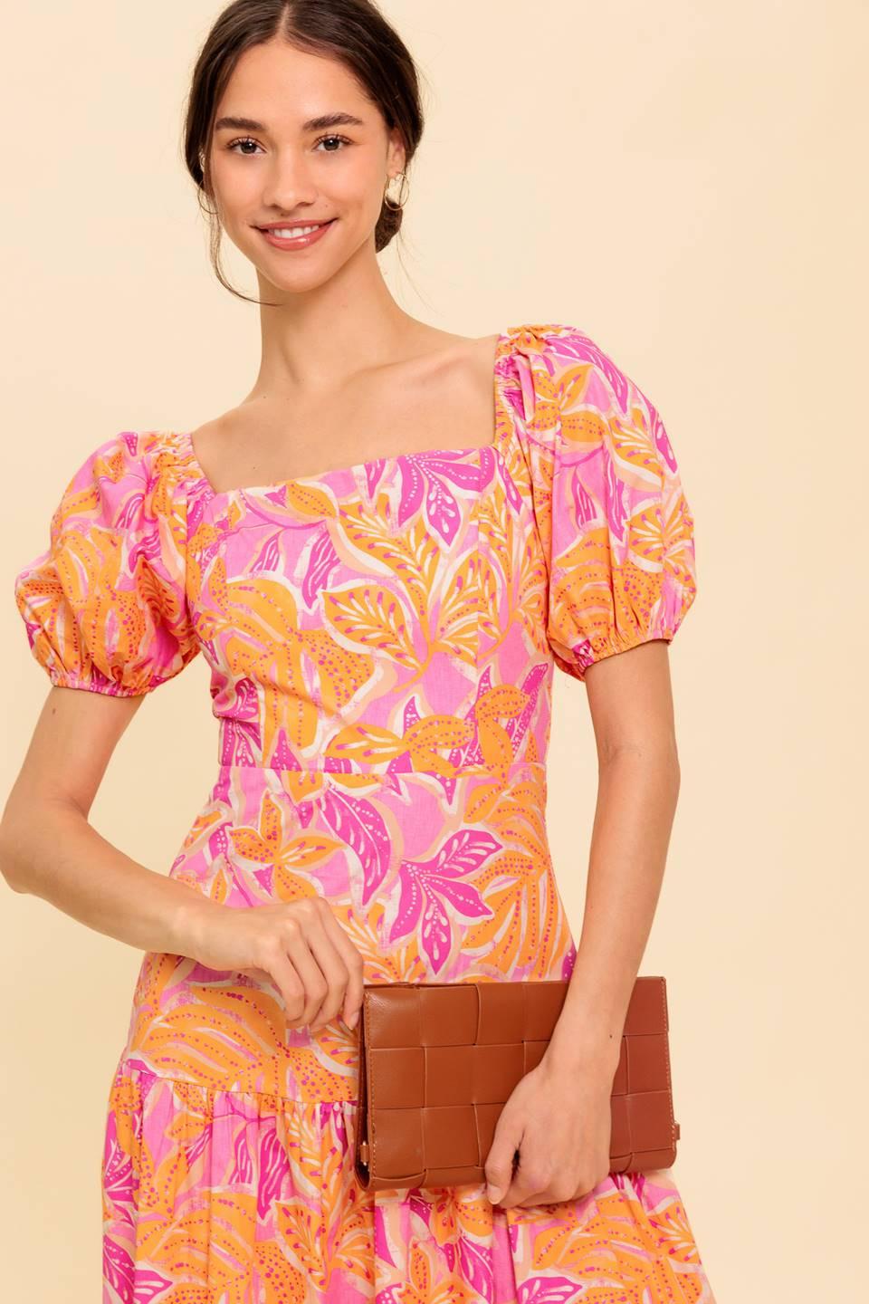 LITTLE LUXURIES WOVEN MAXI DRESS
