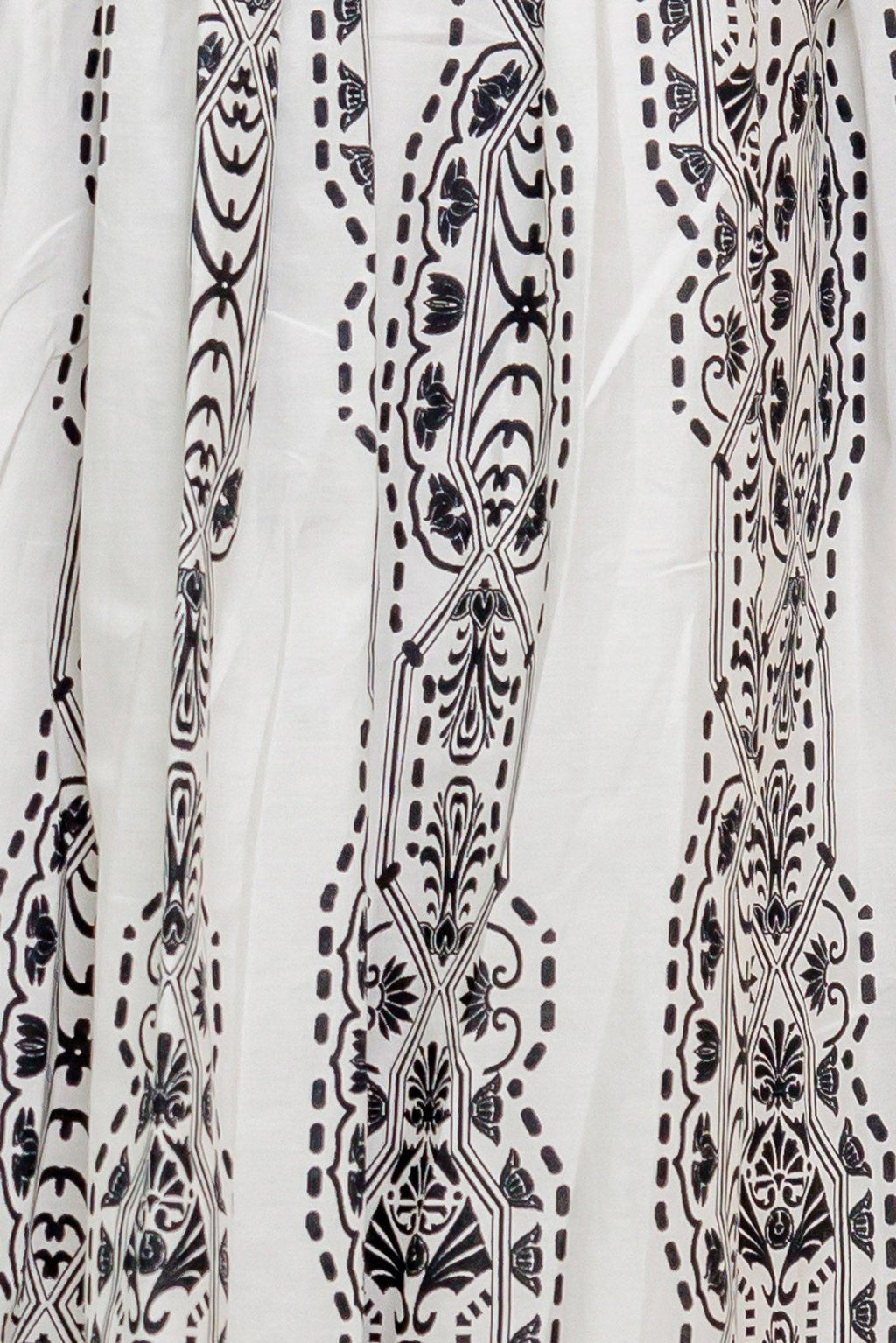 SUMMER SILHOUETTE WOVEN MIDI DRESS
