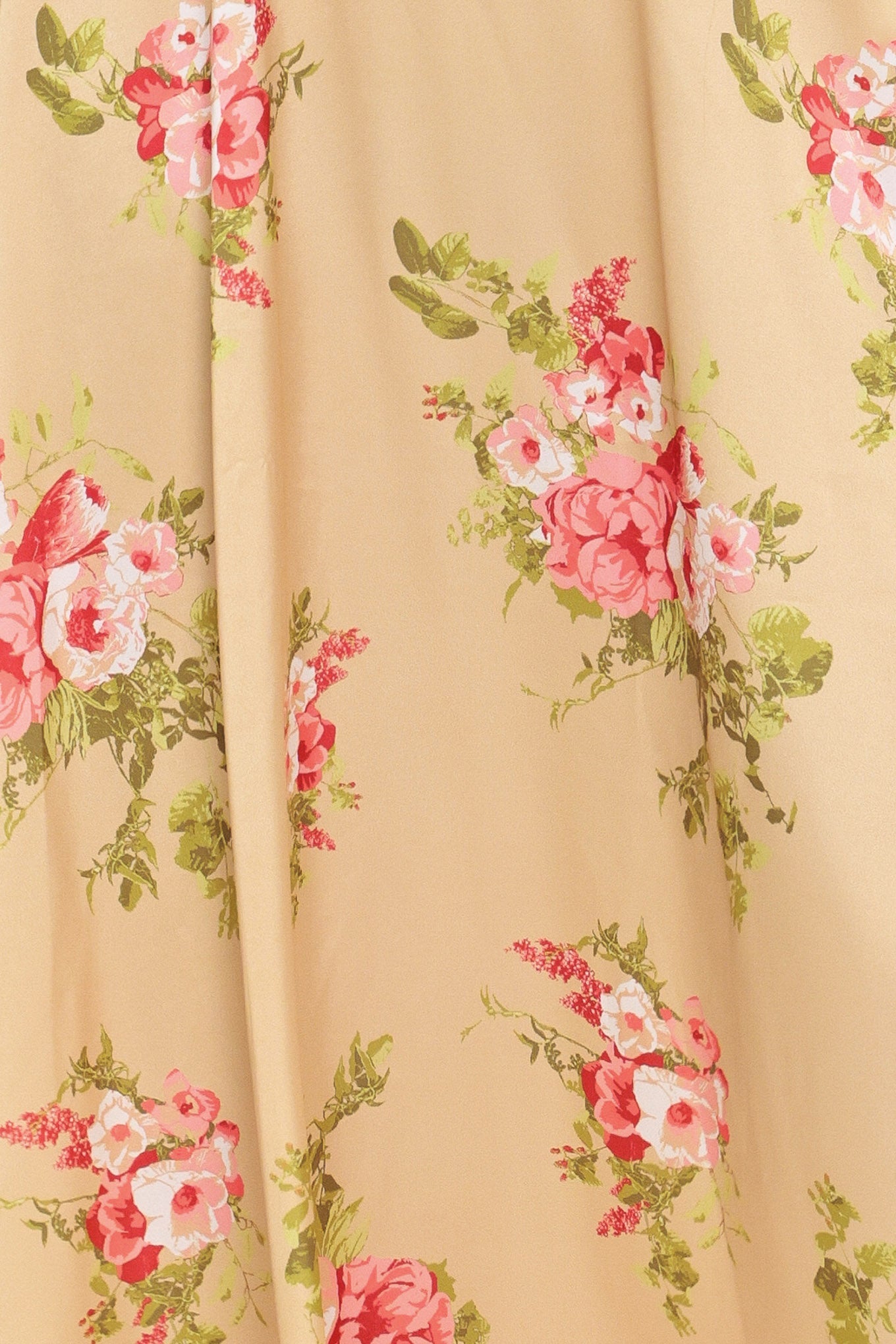 ENGLISH GARDEN WOVEN MIDI DRESS