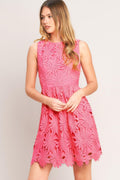 ROSE PETAL CHARM MINI DRESS
