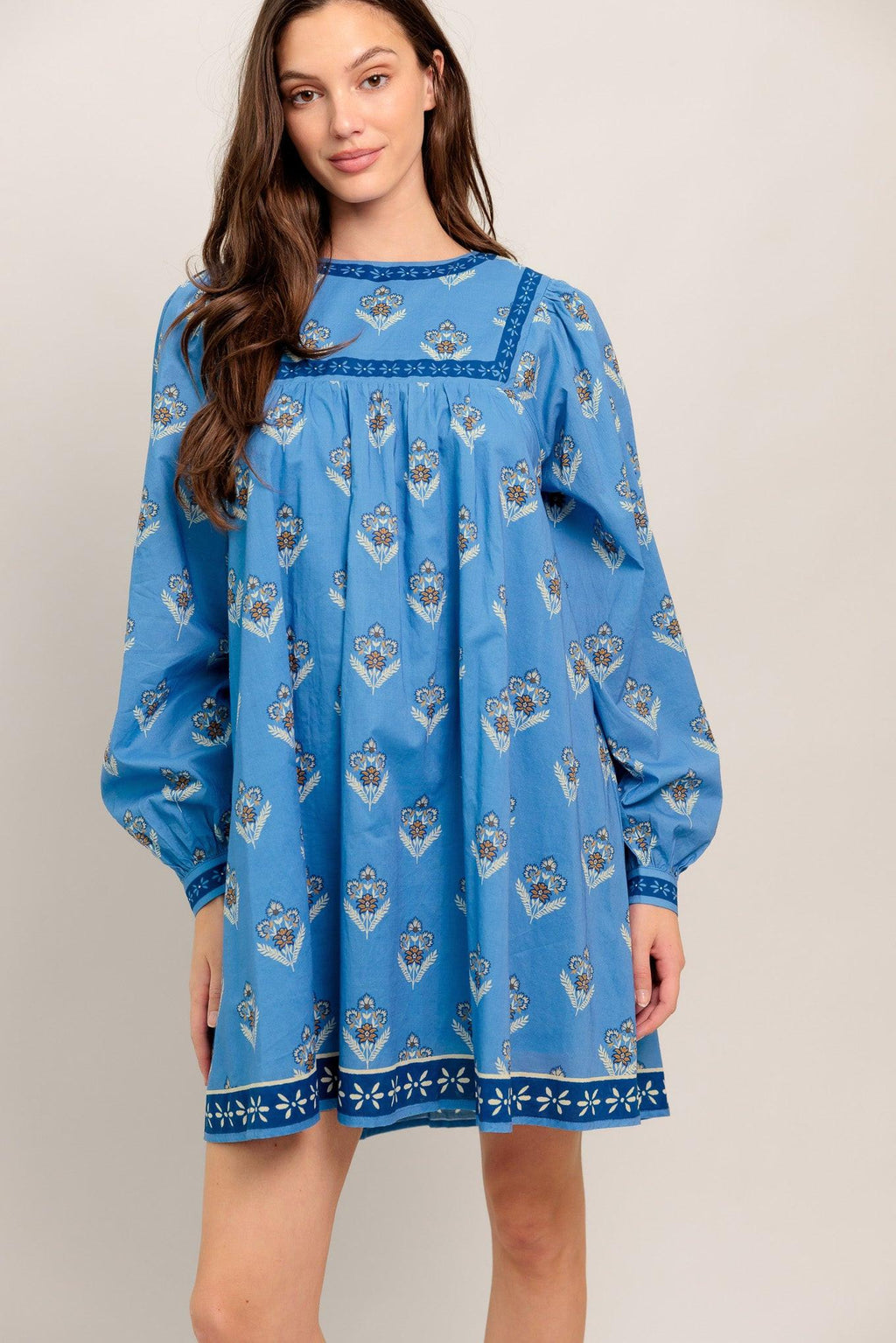 EFFORTLESSLY YOURS WOVEN MINI DRESS
