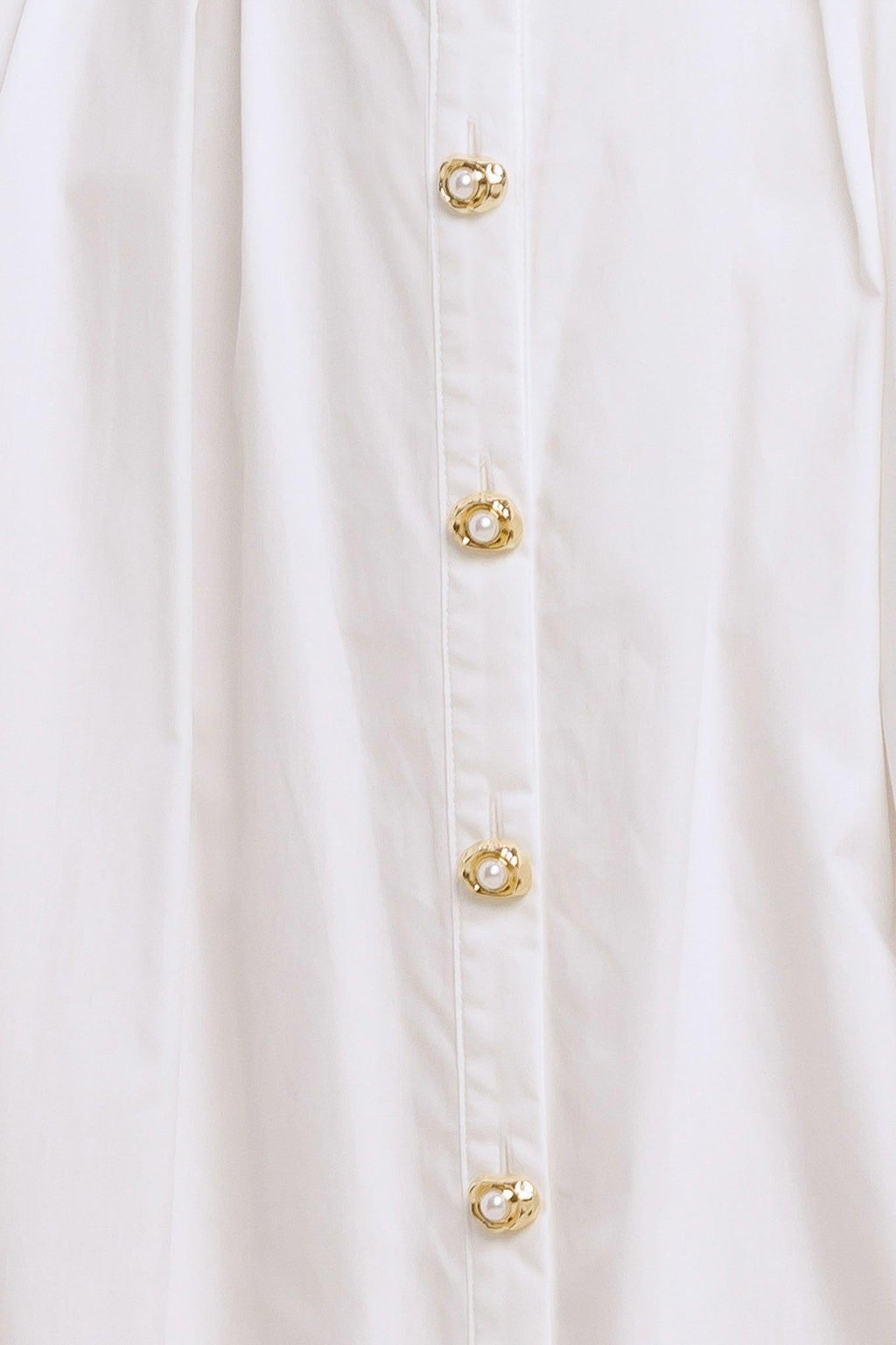 HEART OF WHITE WOVEN MIDI DRESS