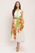 SPRING HEIRLOOM WOVEN MIDI DRESS