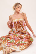 PALM OASIS WOVEN MAXI DRESS
