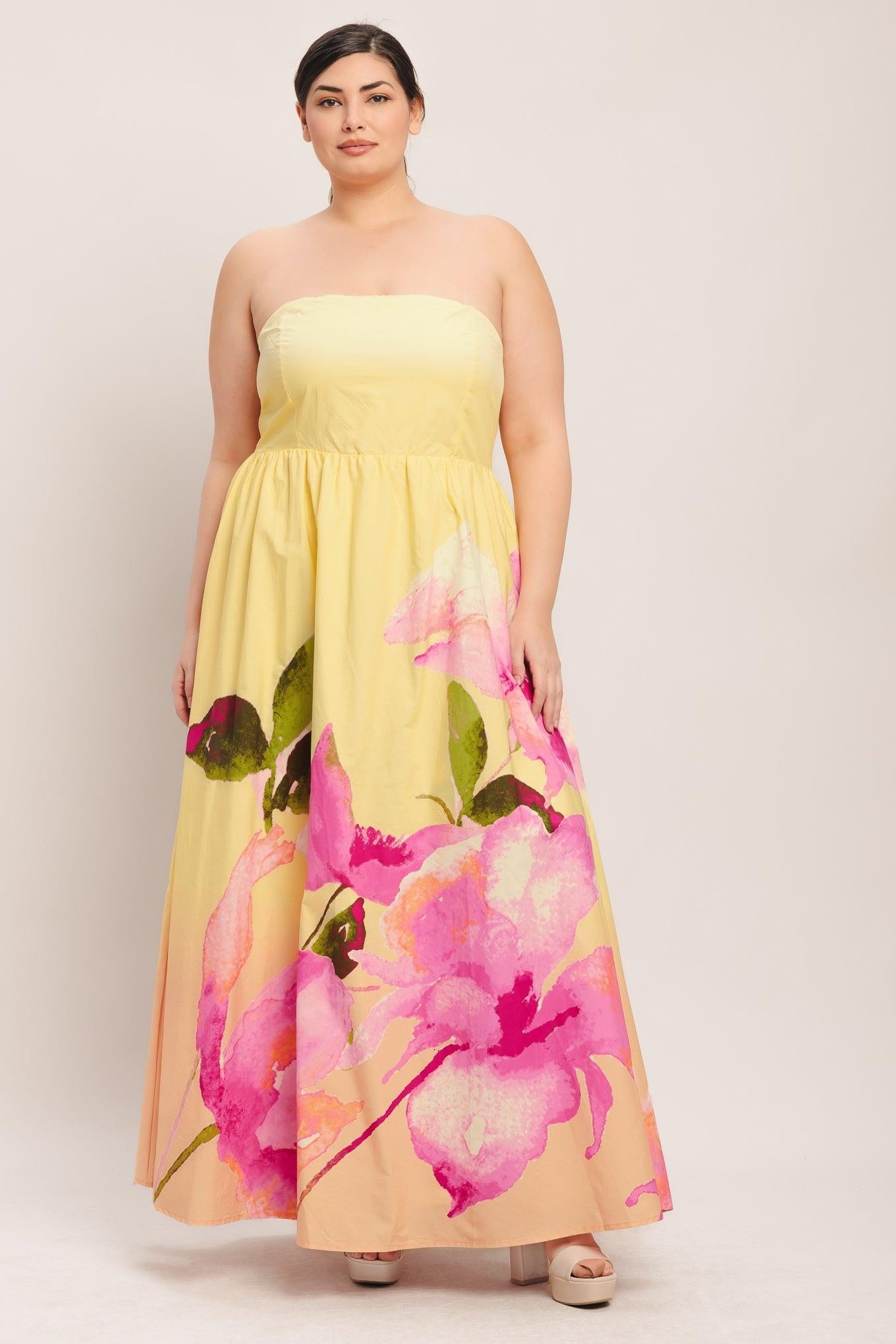 DREAMY OMBRE WOVEN MAXI DRESS