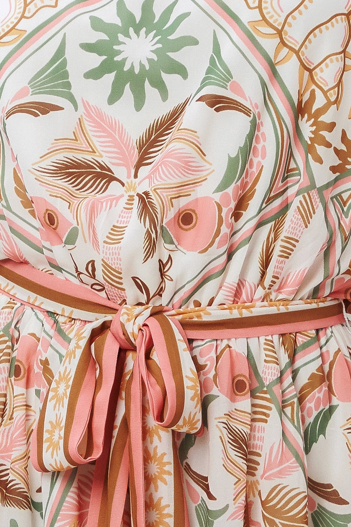 SOFT VOYAGE WOVEN MINI DRESS