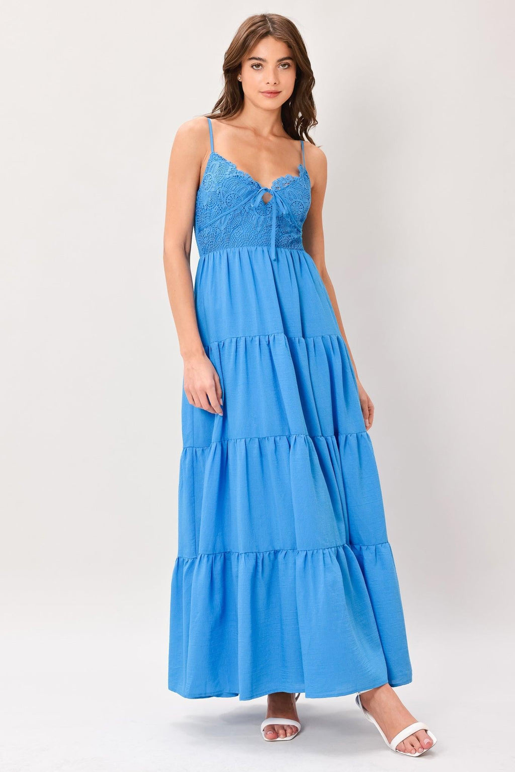 NOMAD BLOOM WOVEN MAXI DRESS