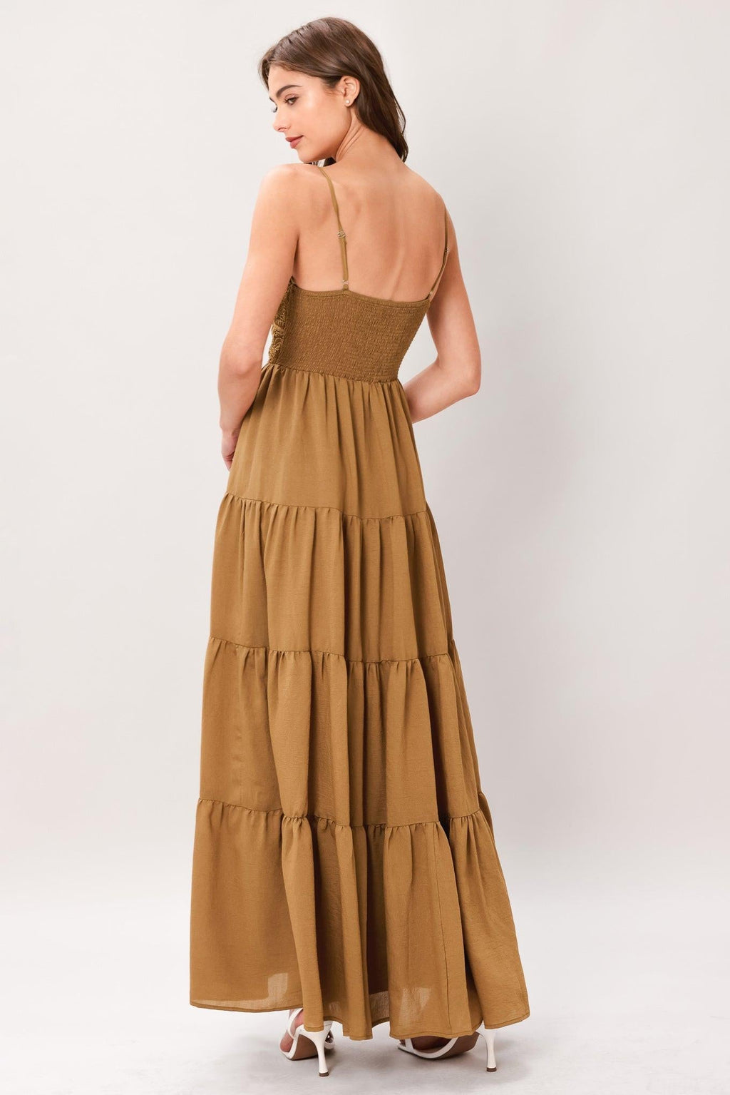 NOMAD BLOOM WOVEN MAXI DRESS