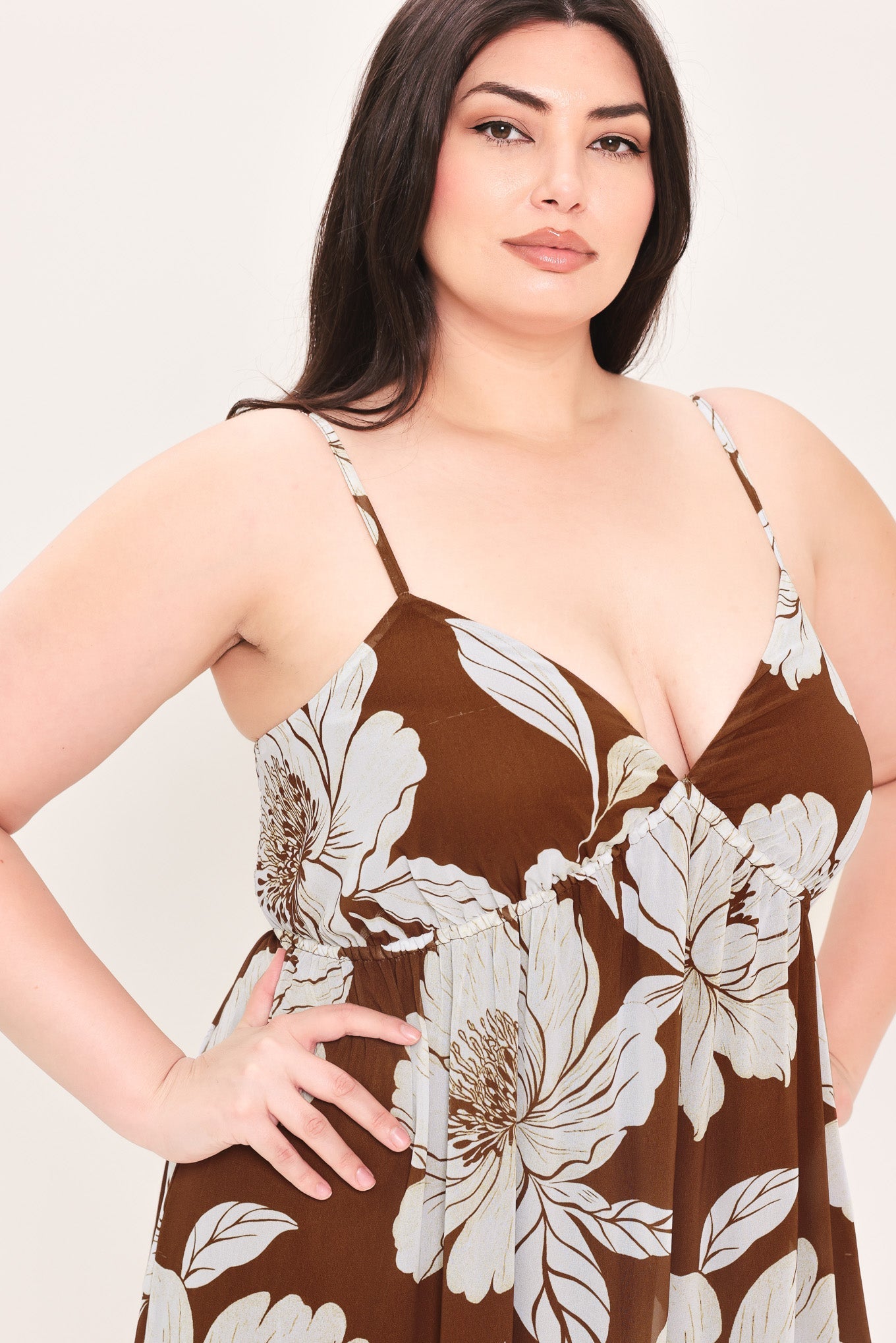 DESERT BLOOM WOVEN MAXI DRESS