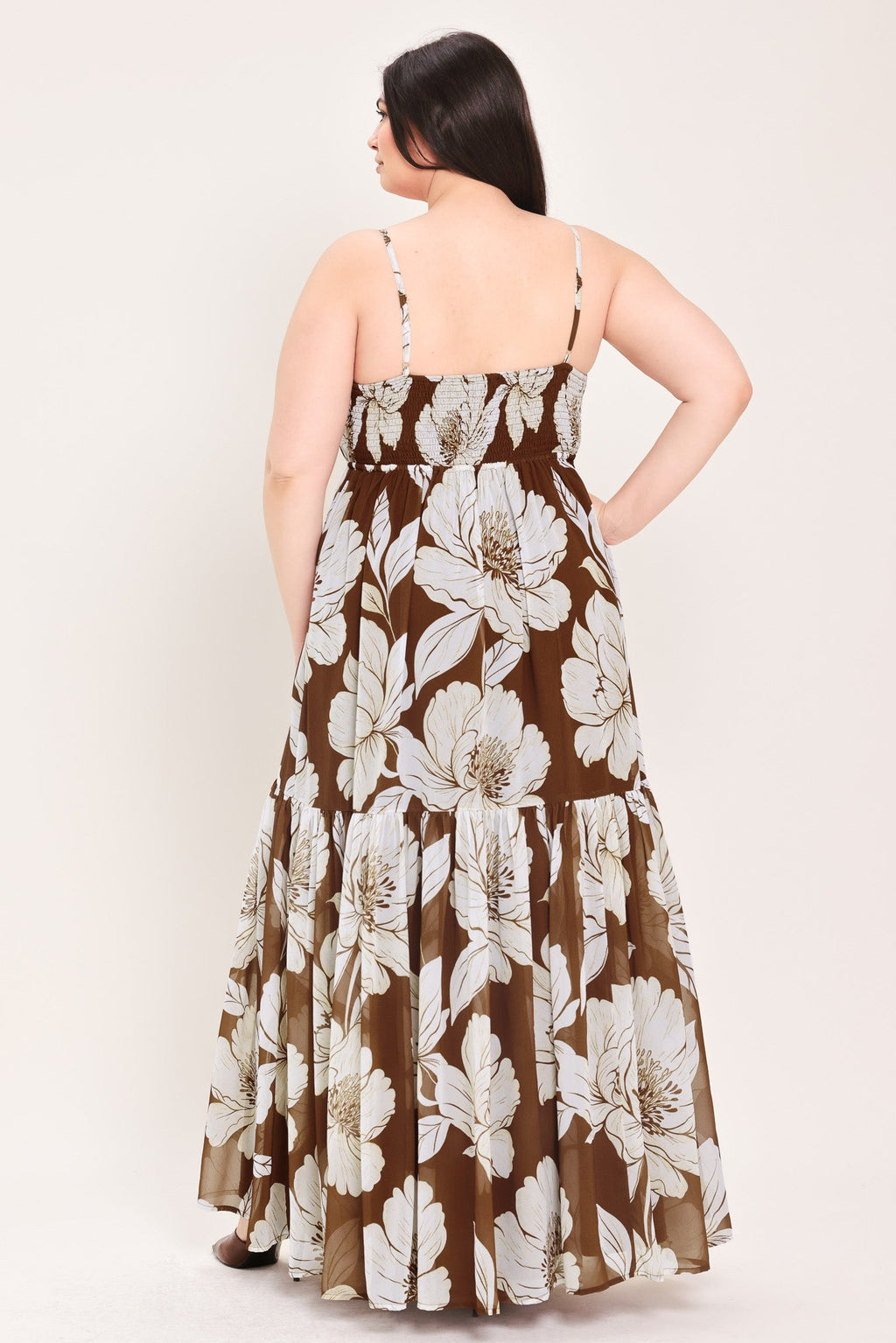 DESERT BLOOM WOVEN MAXI DRESS