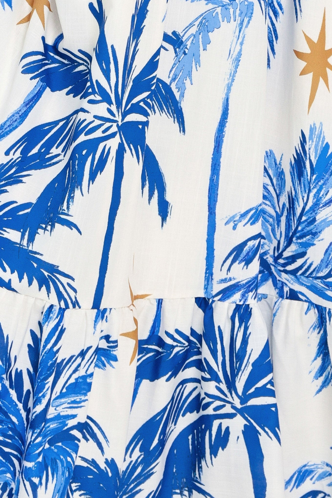 PALM ESCAPE WOVEN MAXI DRESS