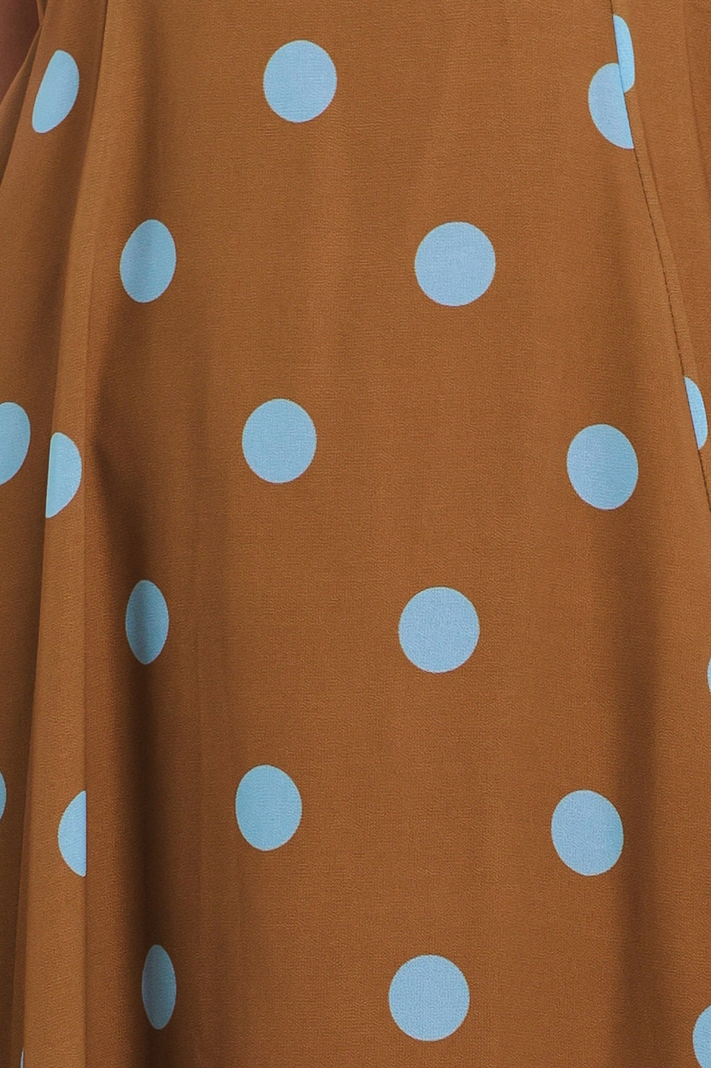 DOTTY LOVE WOVEN MIDI DRESS