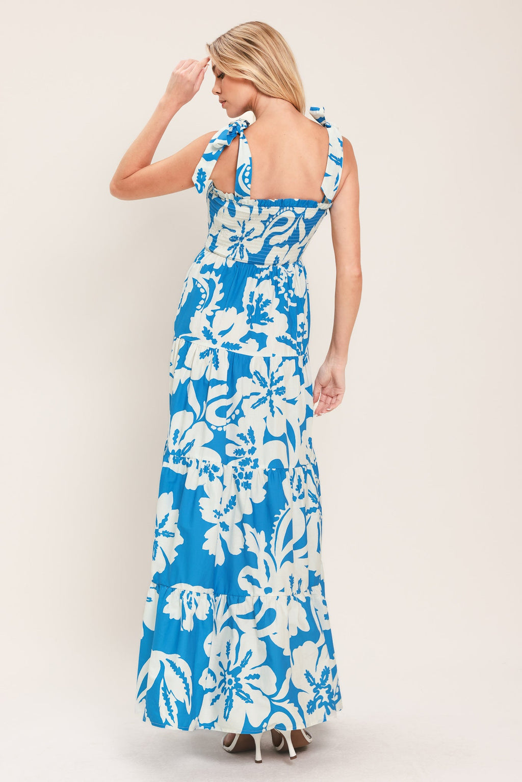 TROPICALLY YOURS WOVEN MAXI DRESS