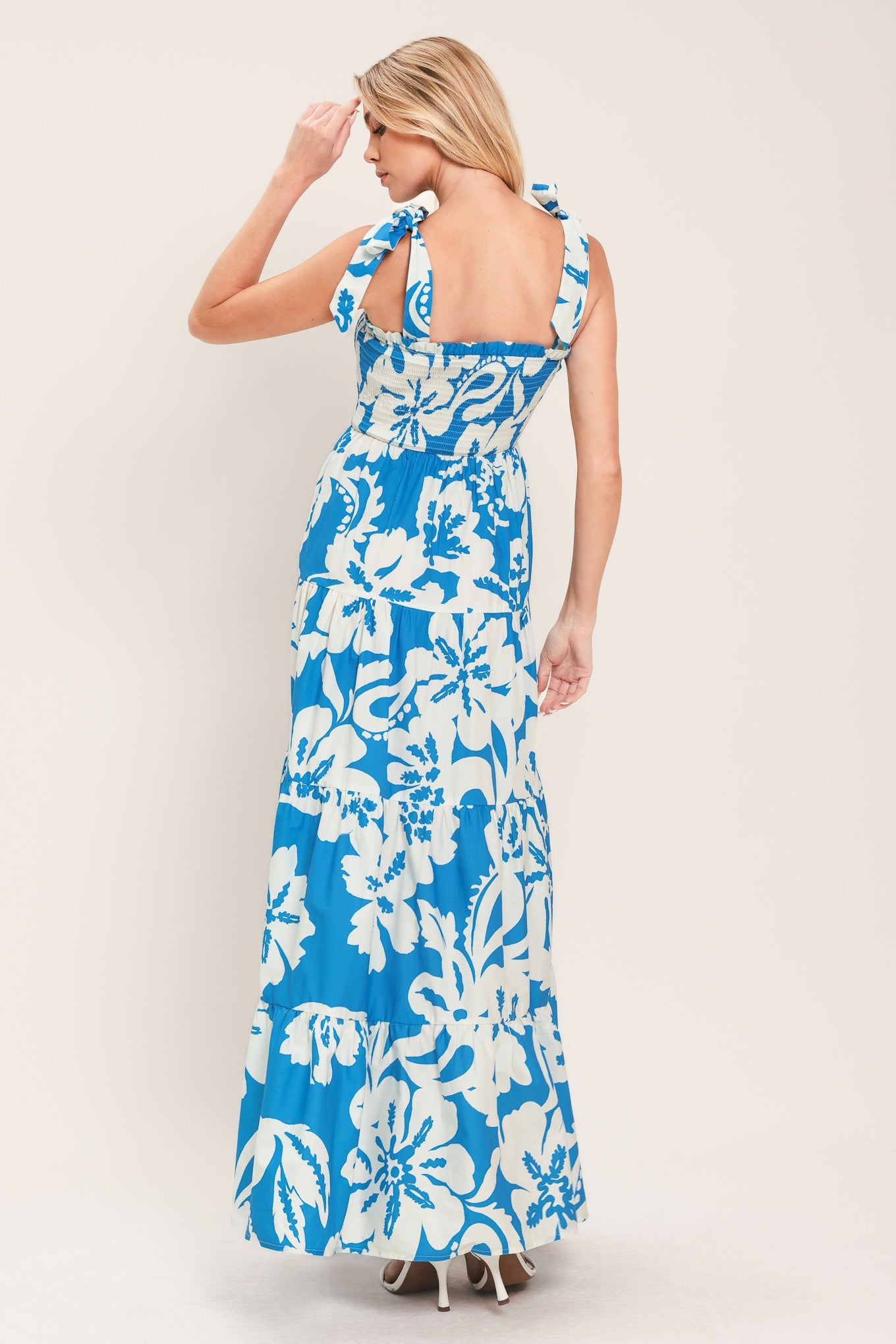 TROPICALLY YOURS WOVEN MAXI DRESS