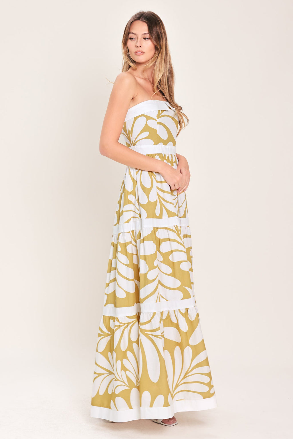 GOOD DAY WOVEN MAXI DRESS