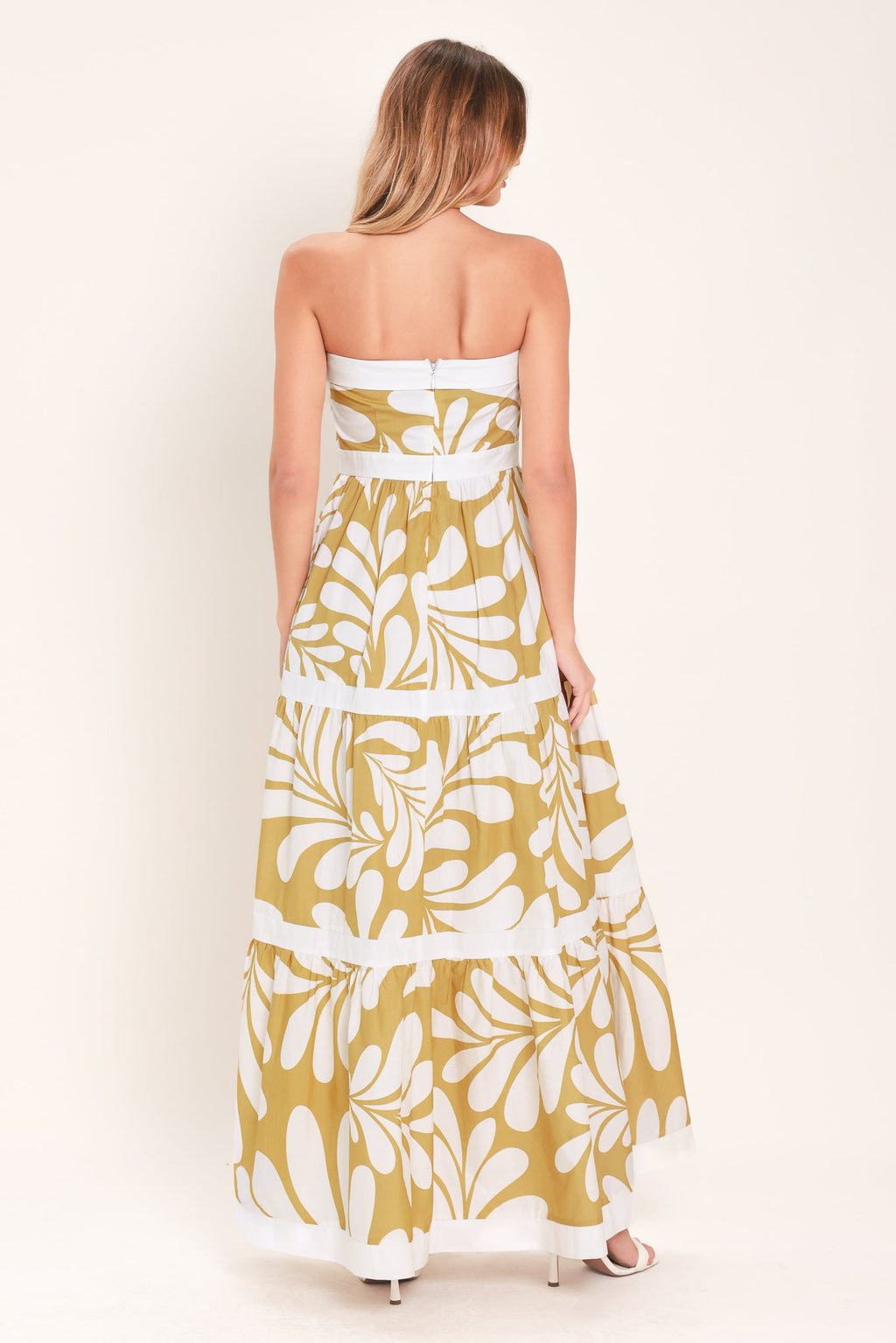 GOOD DAY WOVEN MAXI DRESS