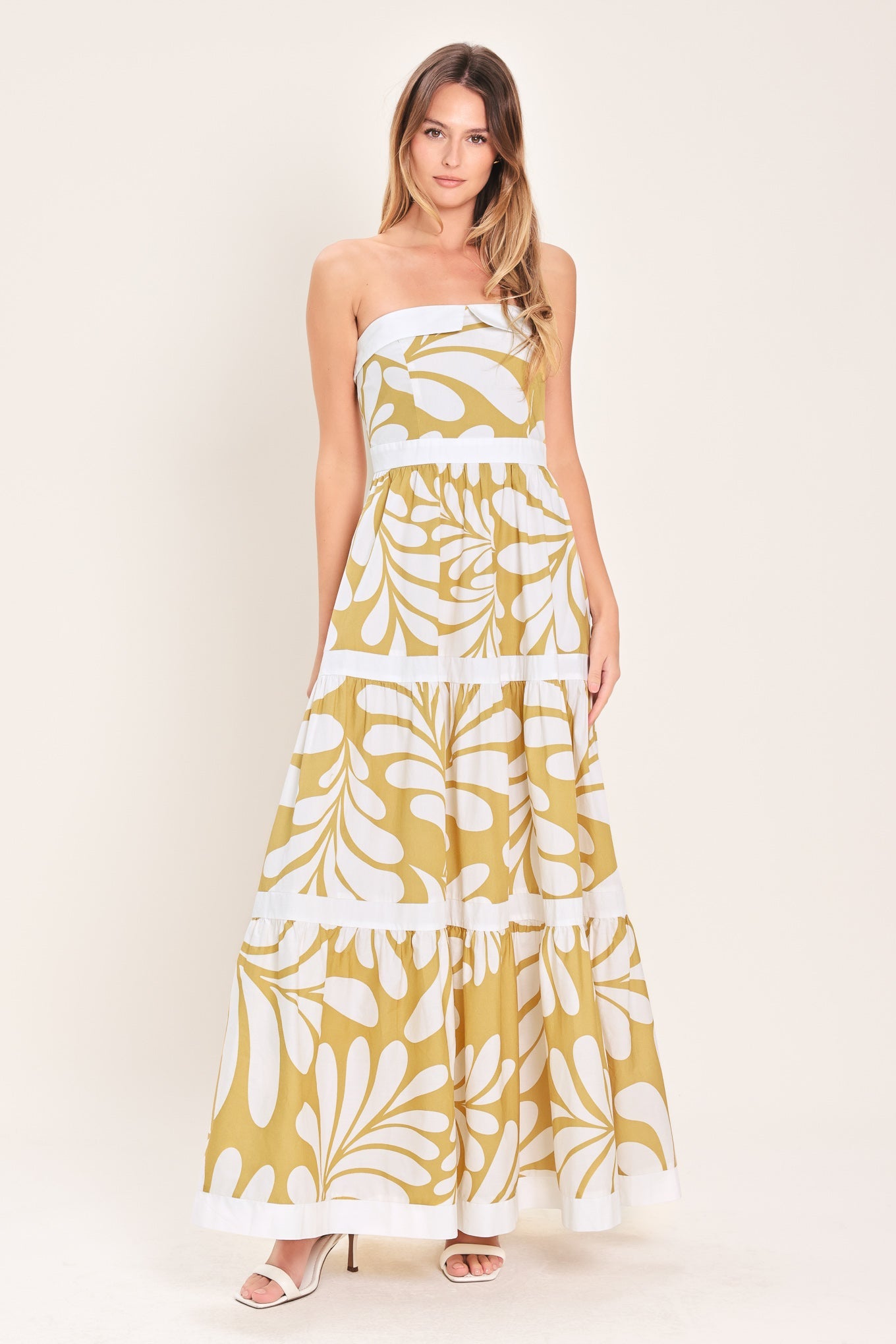 GOOD DAY WOVEN MAXI DRESS