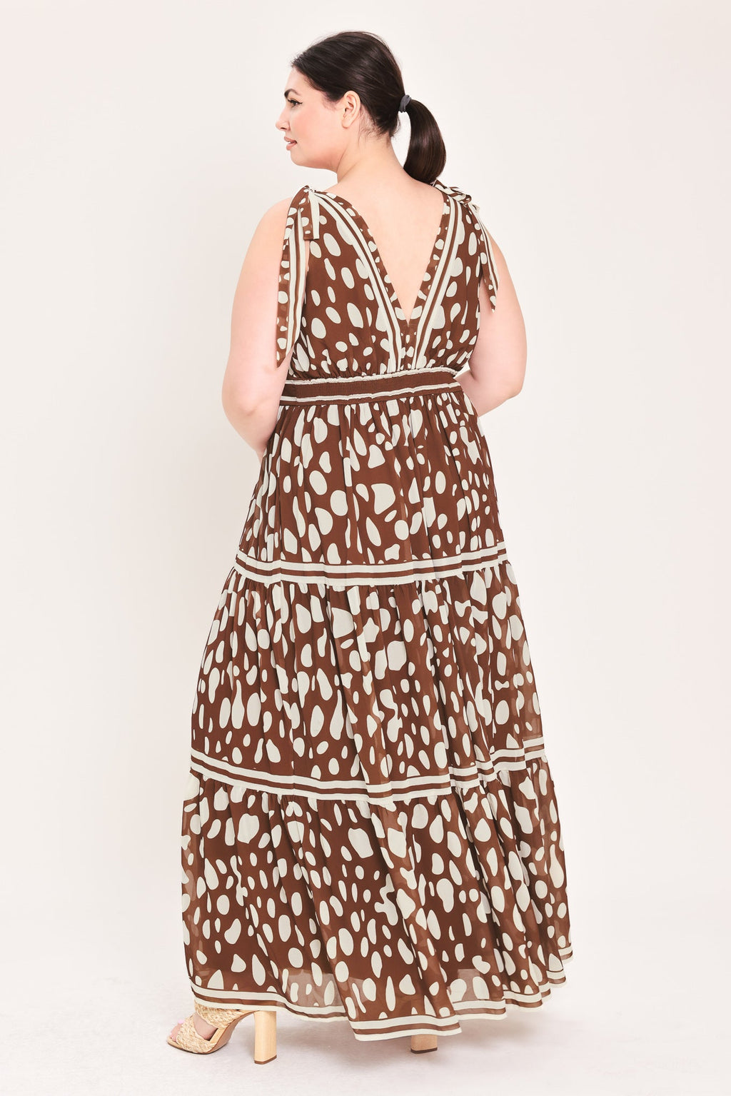 SPICED TERRAIN WOVEN MAXI DRESS