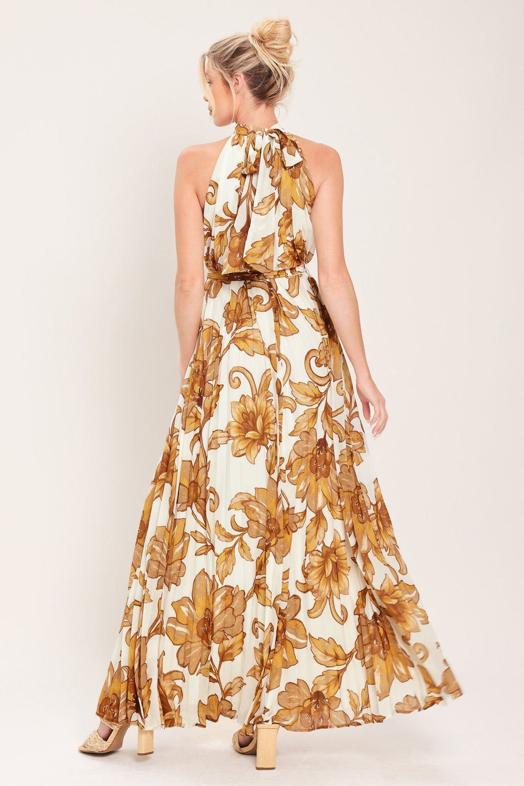 HONEY LUXE WOVEN MAXI DRESS