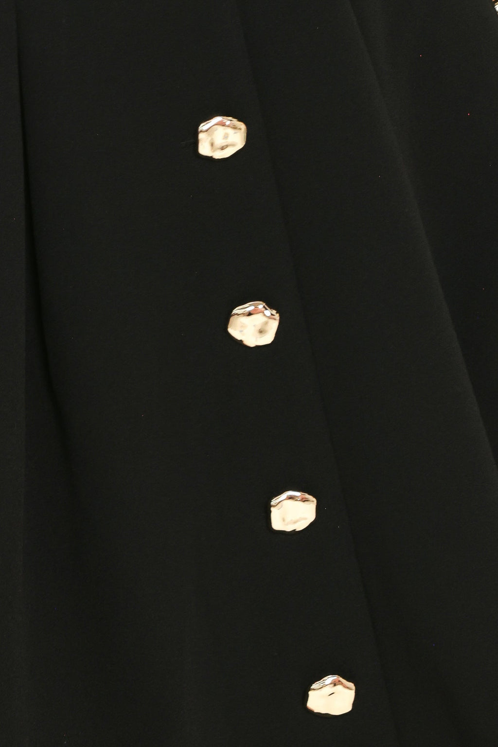 FIFTH AVENUE BLACK WOVEN MINI DRESS