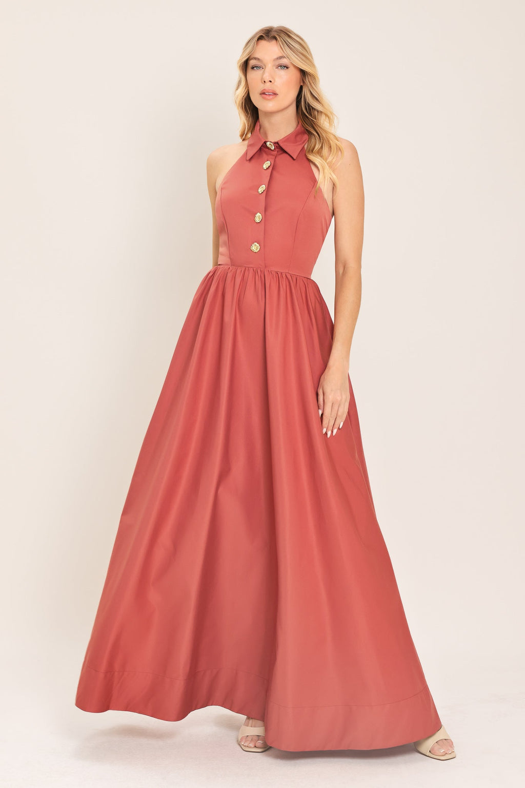 SIENNA SUN WOVEN MAXI DRESS