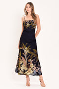 TWILIGHT WILDFLOWER WOVEN MAXI DRESS