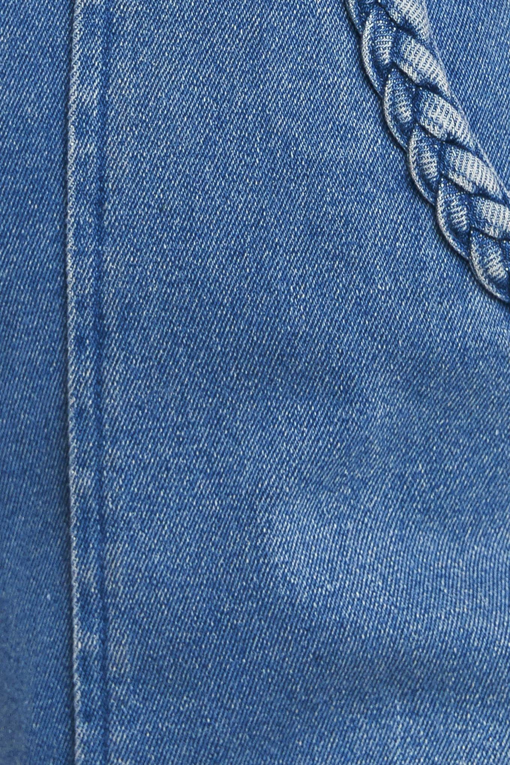 CATCH YOUR GAZE DENIM JUMPSUIT