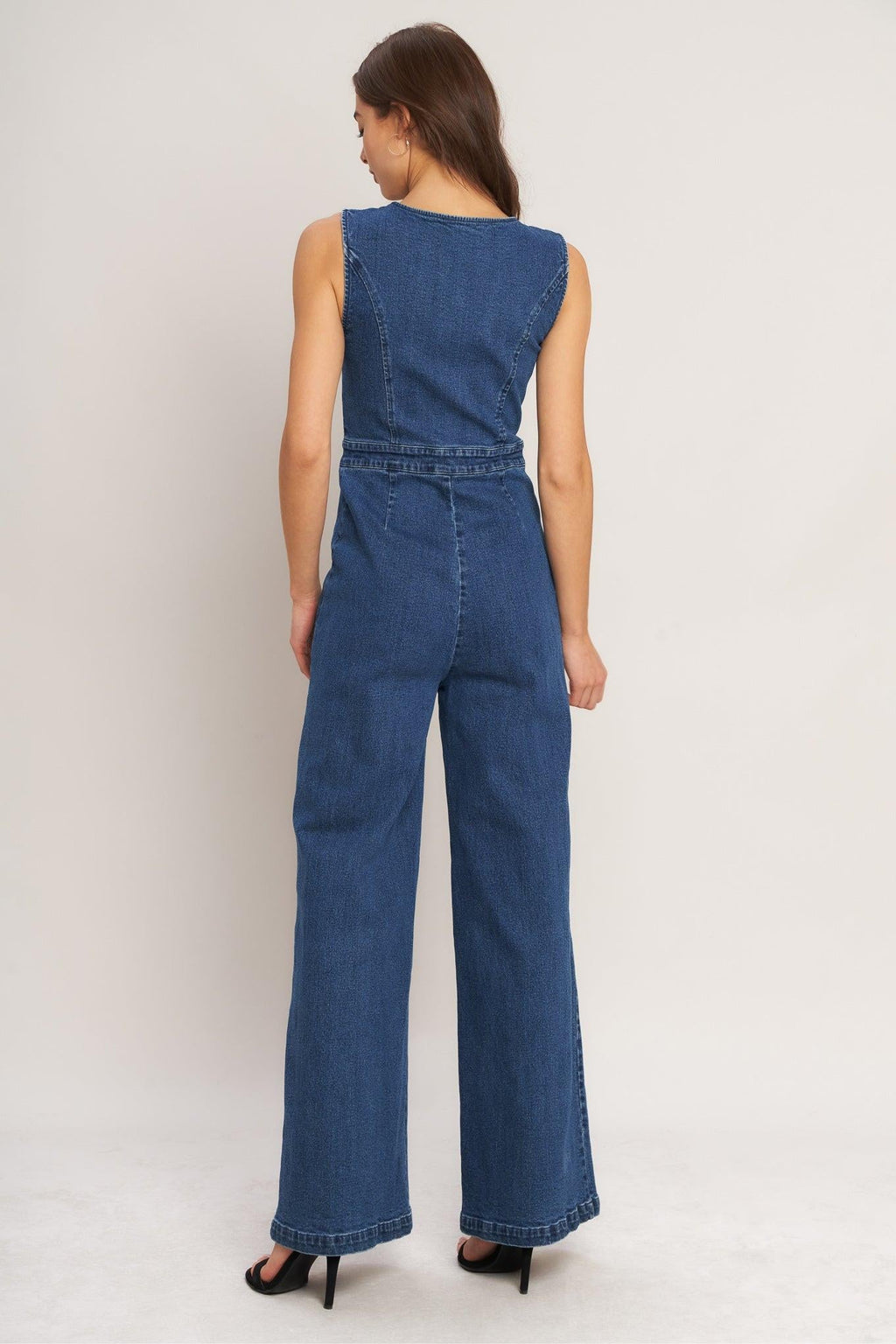 CITY STROLL DENIM JUMPSUIT