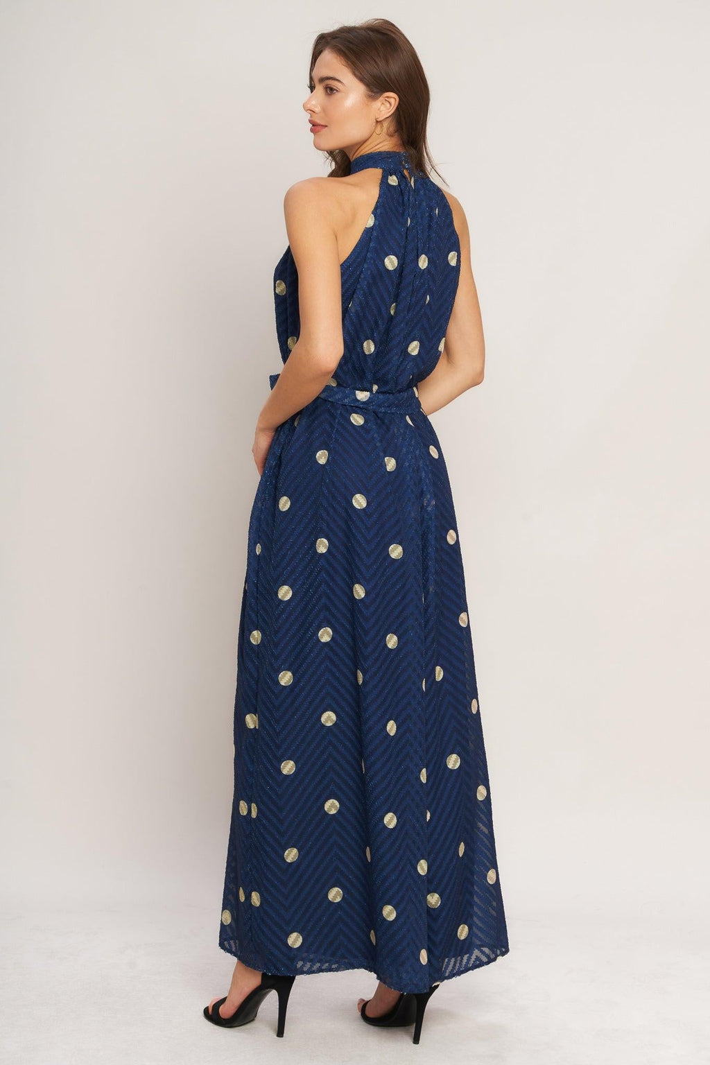 NIGHTFALL MUSE WOVEN JUMPSUIT
