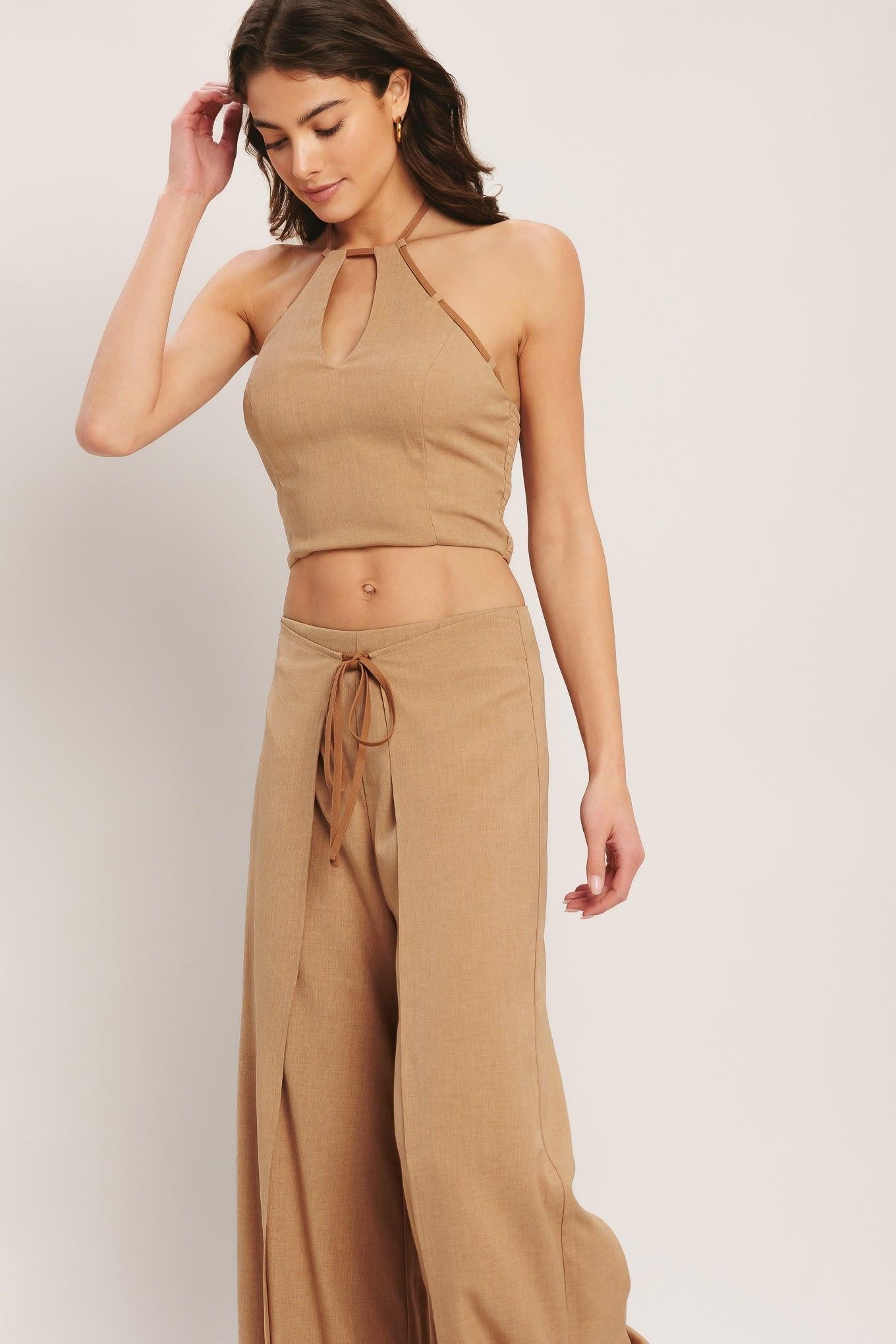 CARAMEL COAST WOVEN PANTS