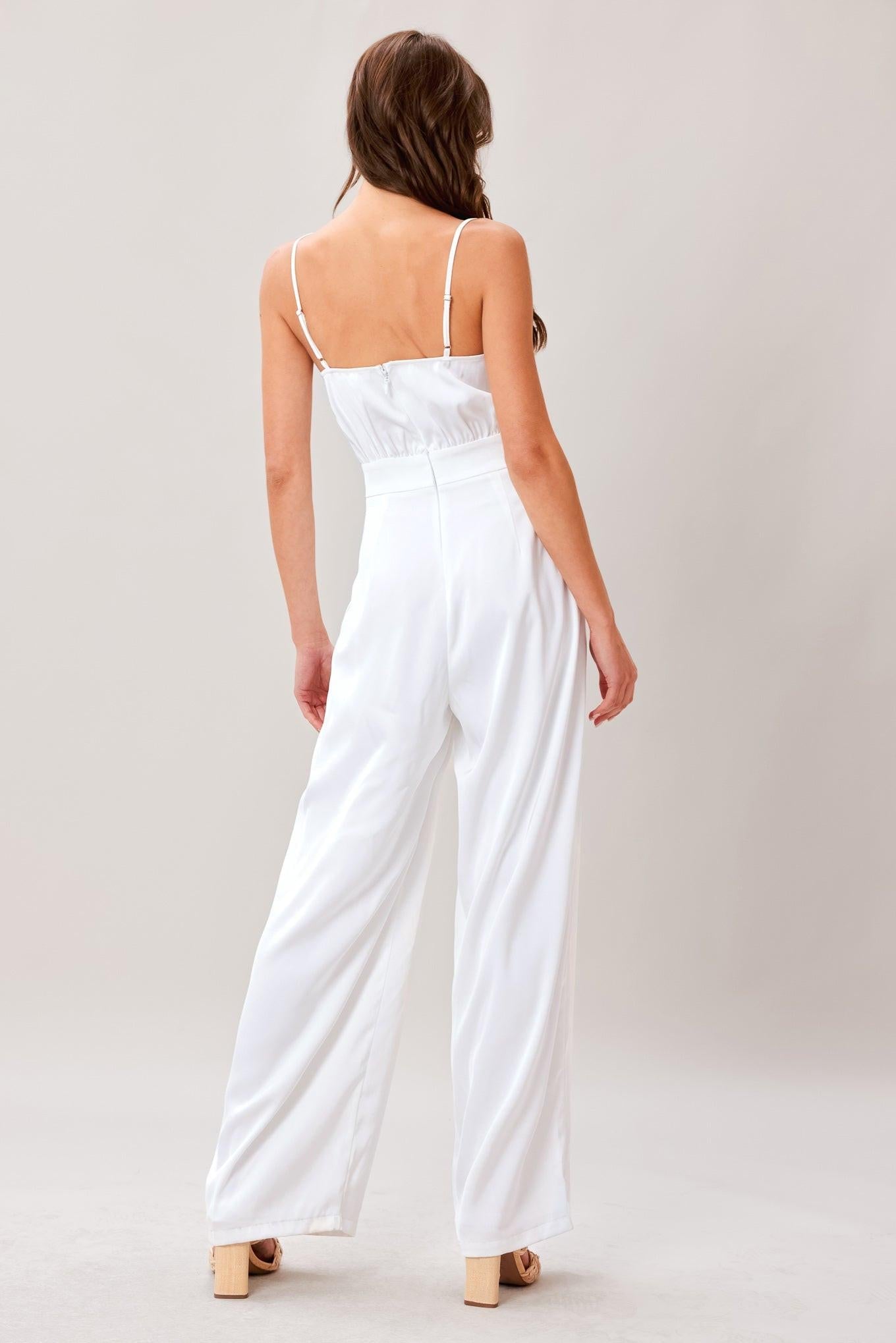 MODERN EASE WOVEN JUMPSUIT