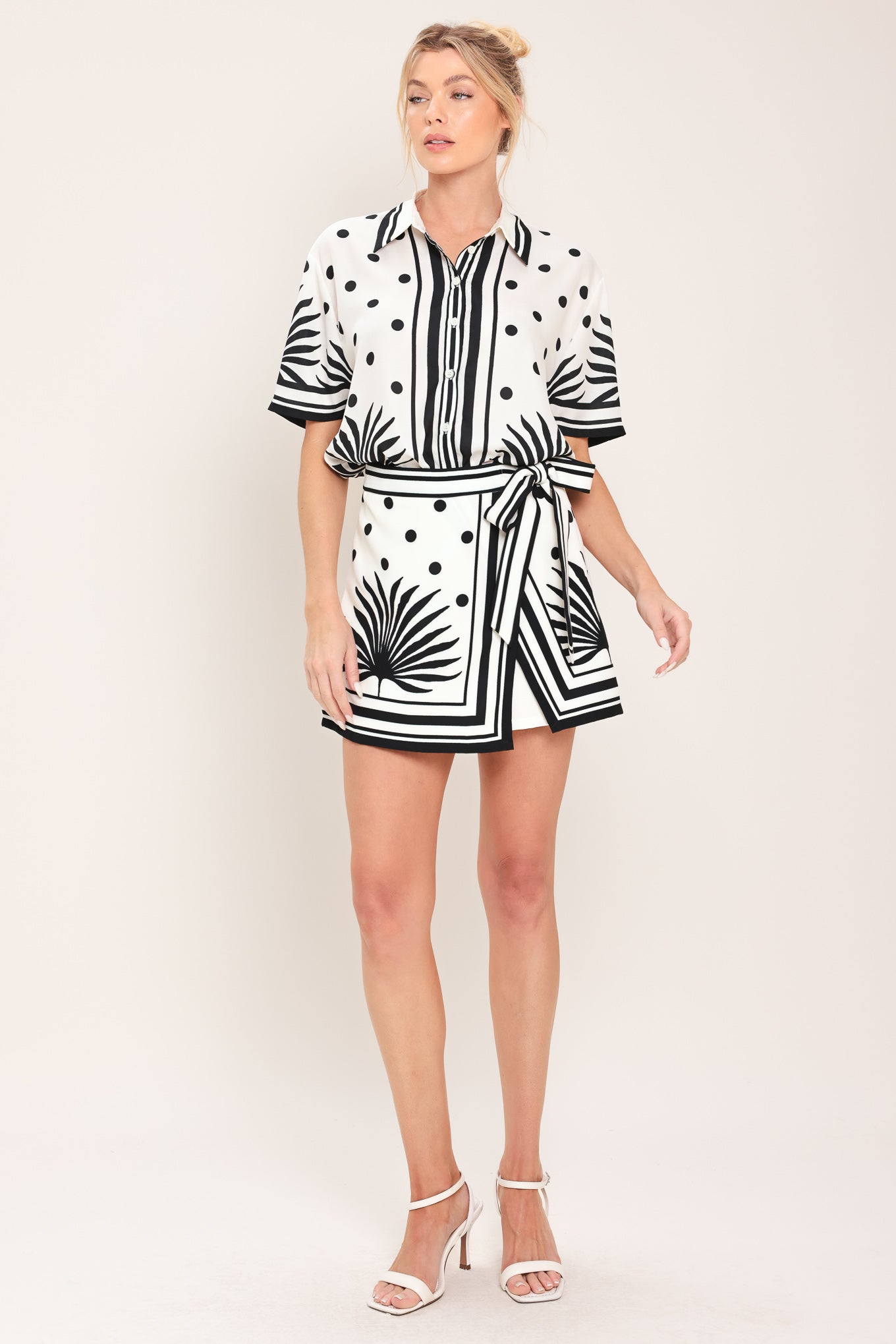 VINTAGE RESORT WOVEN SKORT